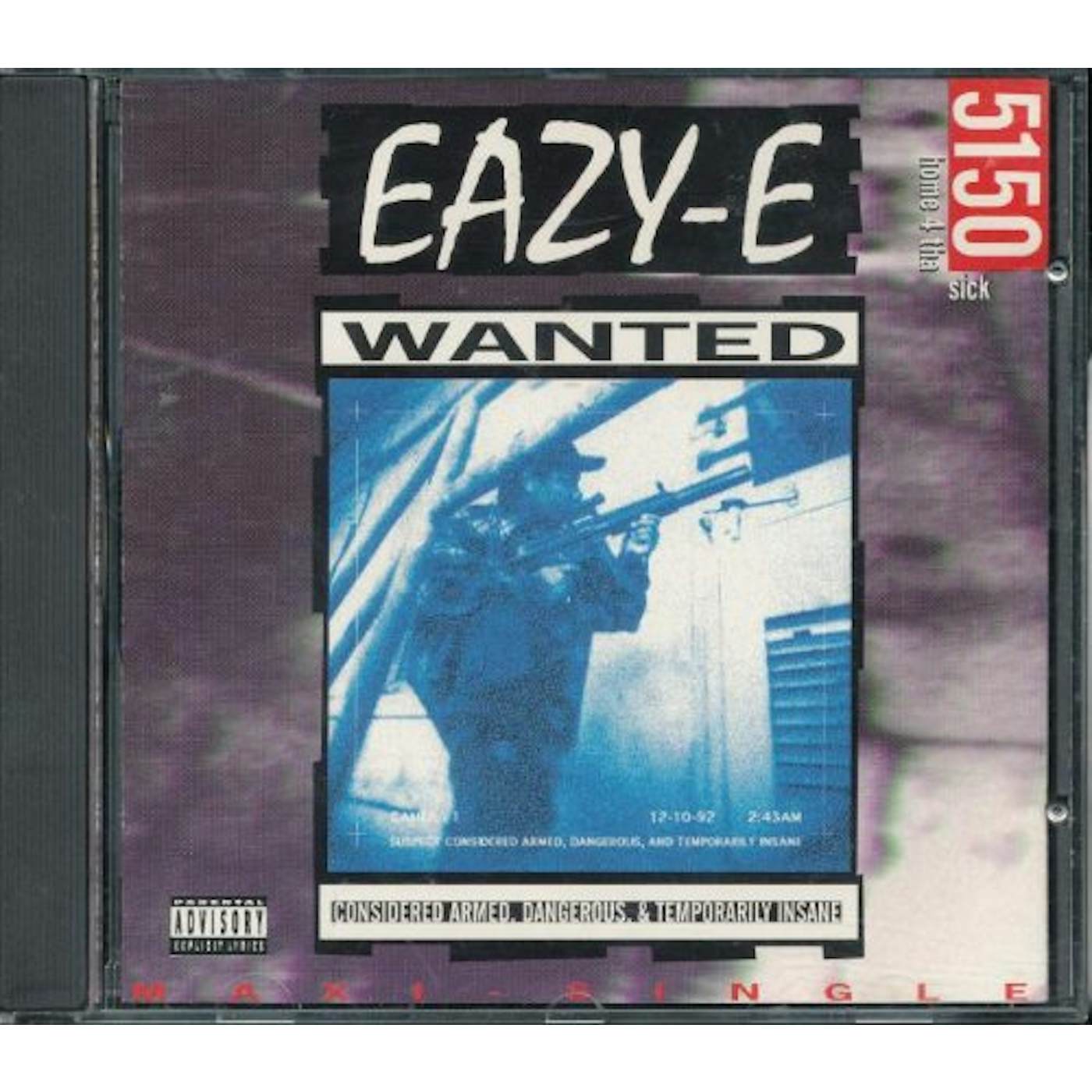 Eazy-E 5150 HOME 4 THA SICK CD