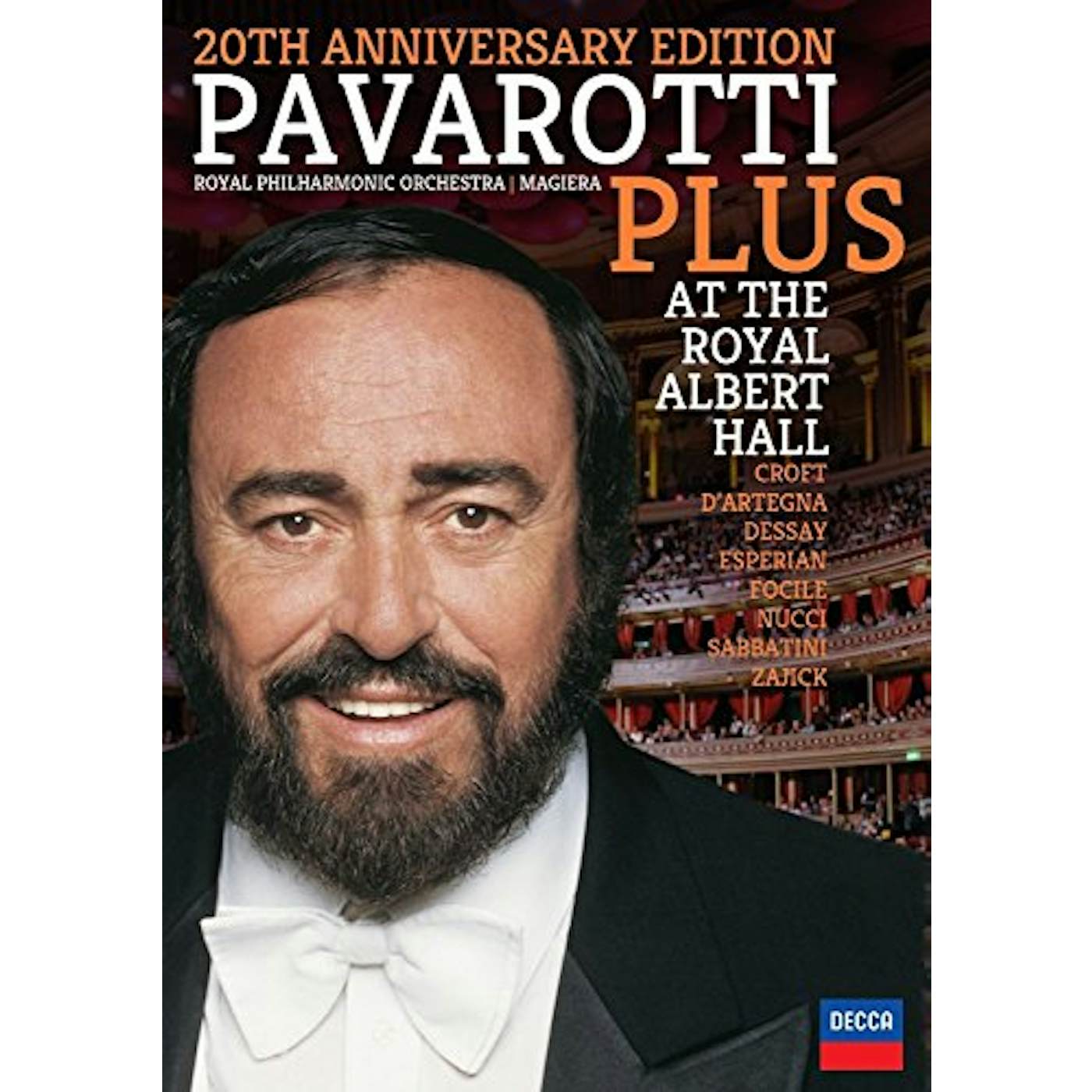 Luciano Pavarotti PLUS: LIVE FROM THE ROYAL ALBERT HALL DVD