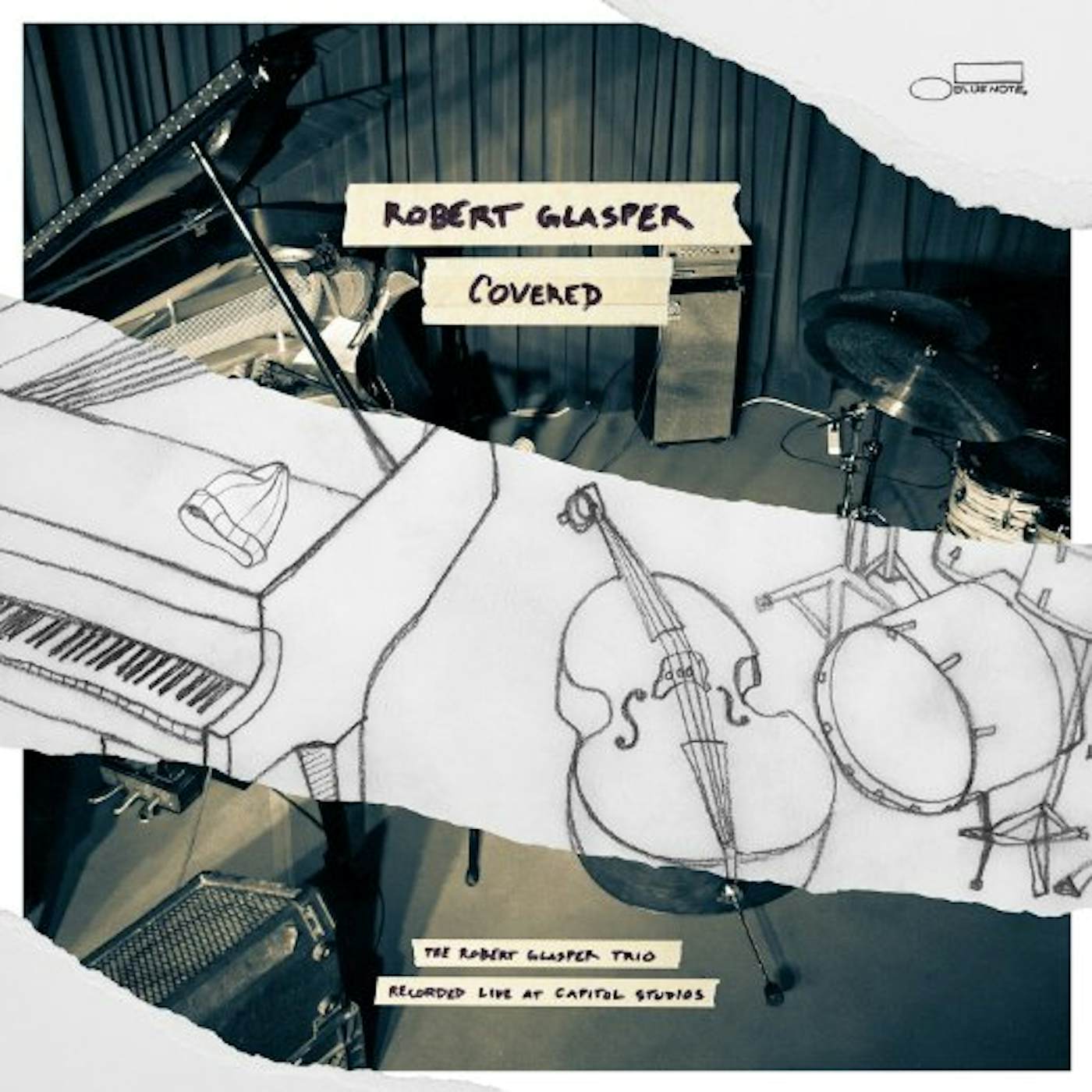 Robert Glasper COVERED (RECORDED LIVE AT CAPITOL STUDIOS) Vinyl Record