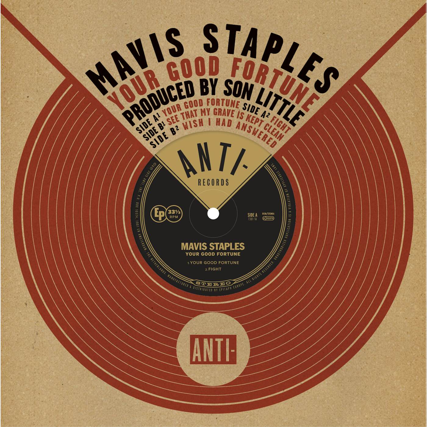 Mavis Staples Your Good Fortune Vinyl Record