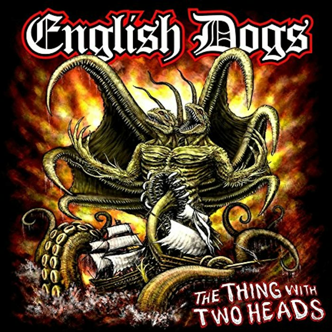 English Dogs THING WITH TWO HEADS Vinyl Record