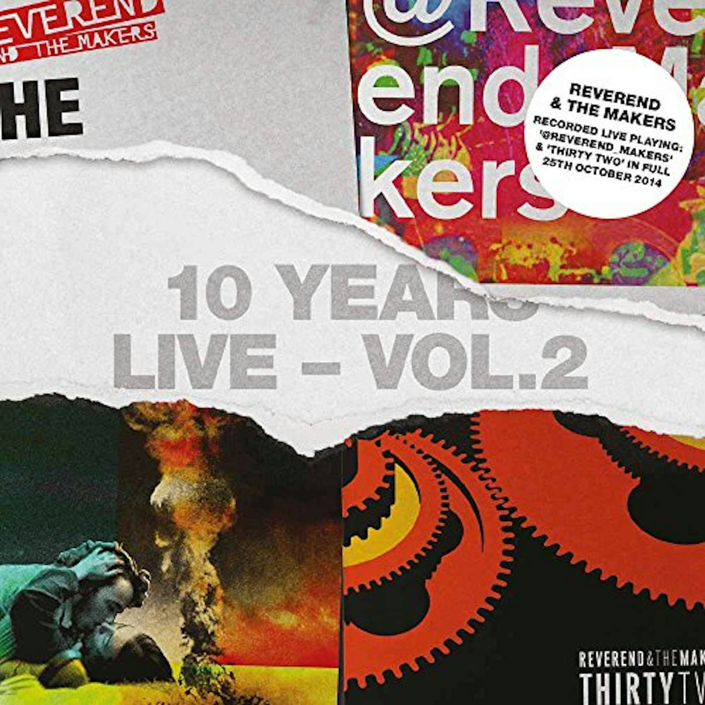 Reverend And The Makers 10 YEARS LIVE: VOL.2 CD