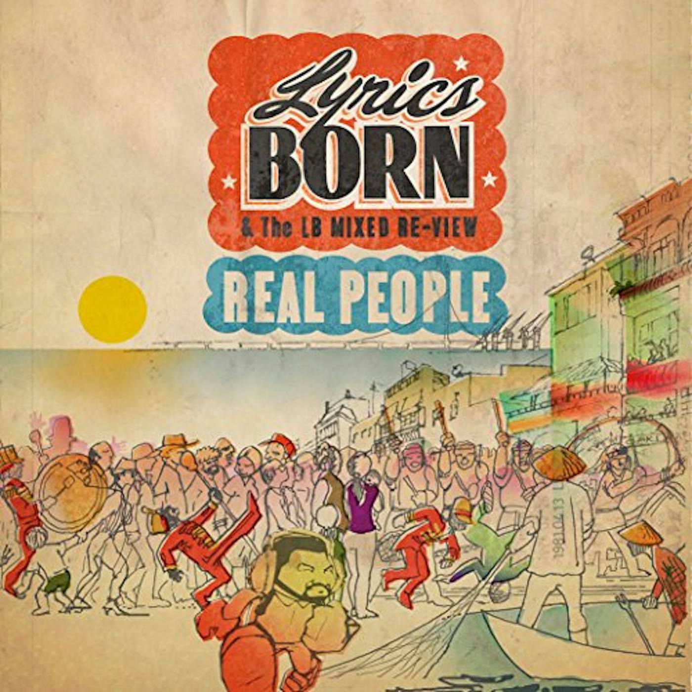 Lyrics Born Real People Vinyl Record