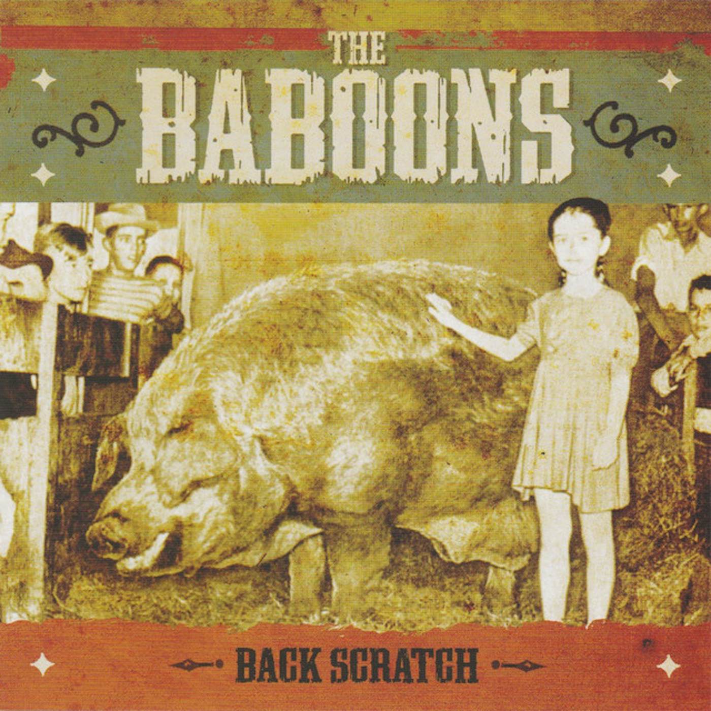 The Baboons Back Scratch Vinyl Record