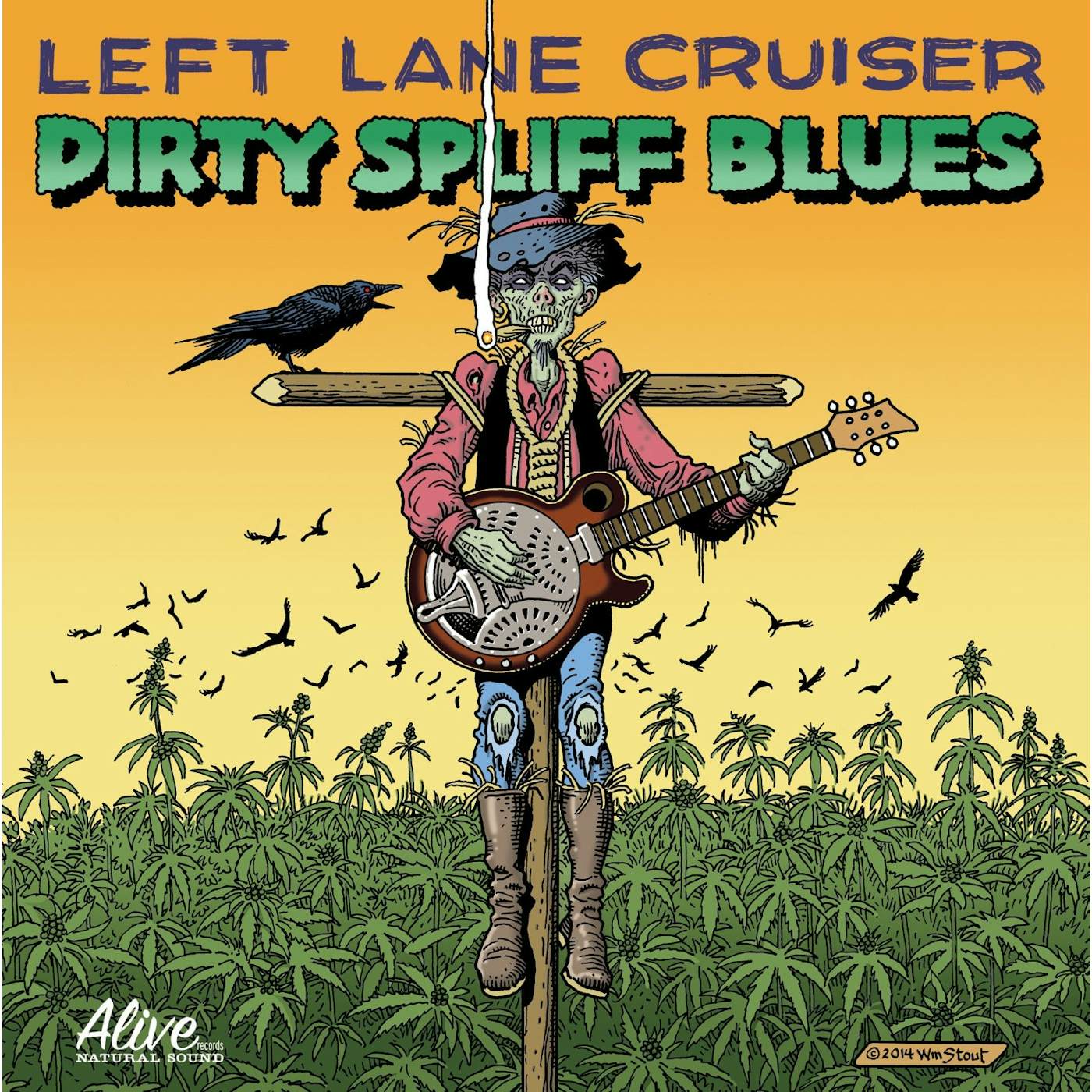 Left Lane Cruiser Dirty Spliff Blues Vinyl Record