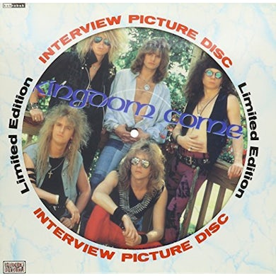 Kingdom Come 80'S INTERVIEW PICTURE DISC Vinyl Record