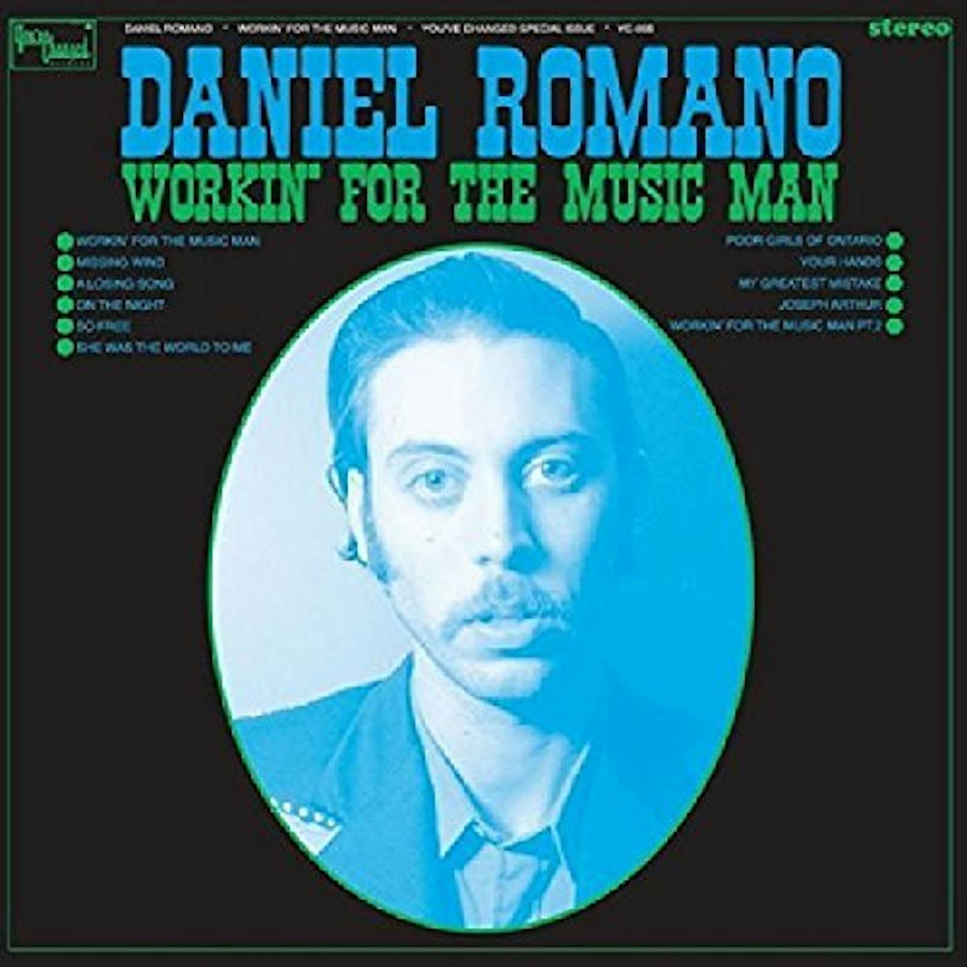 Daniel Romano WORKIN FOR THE MUSIC MAN Vinyl Record