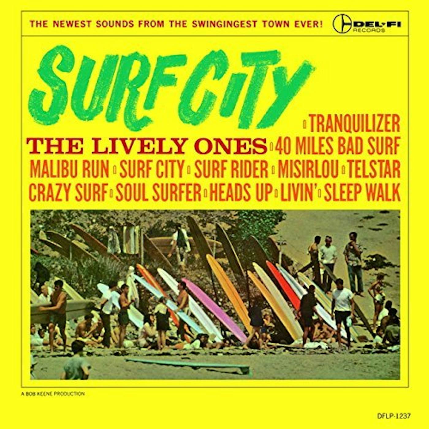 The Lively Ones SURF CITY CD