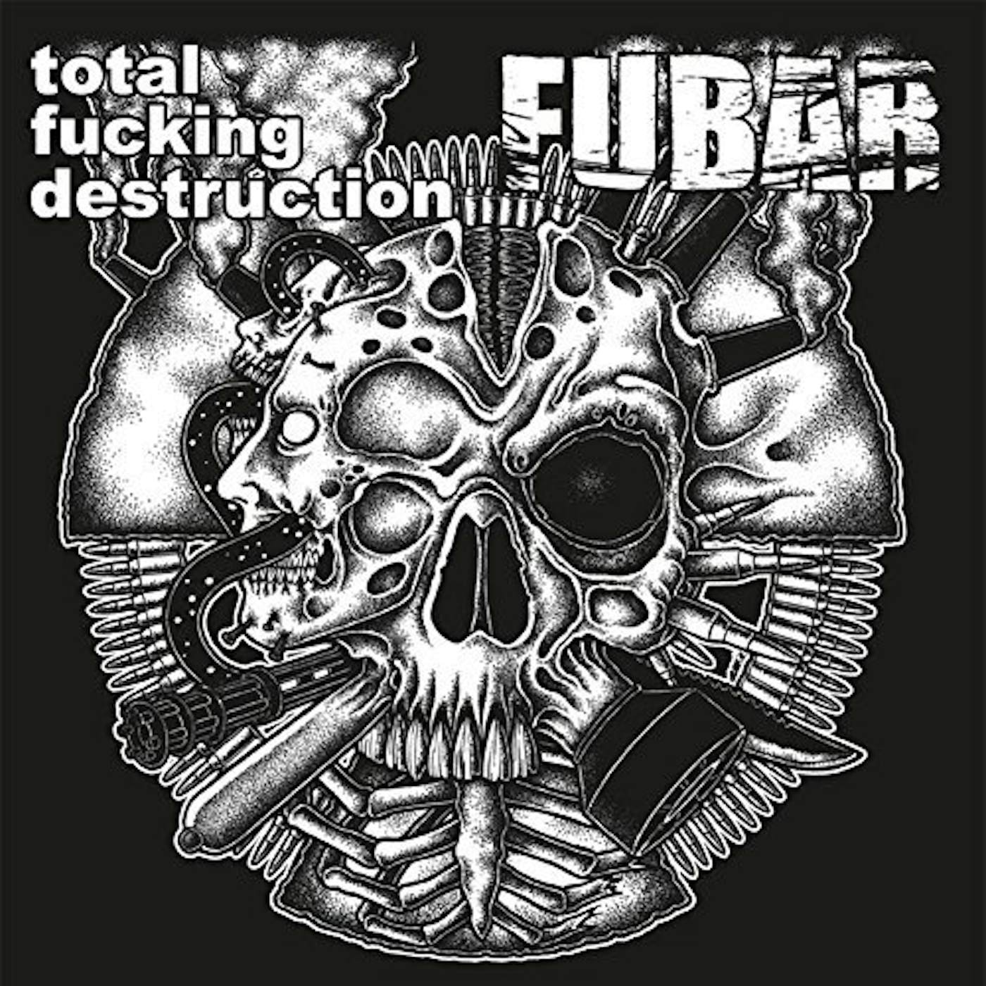 Total Fucking Destruction SPLIT Vinyl Record
