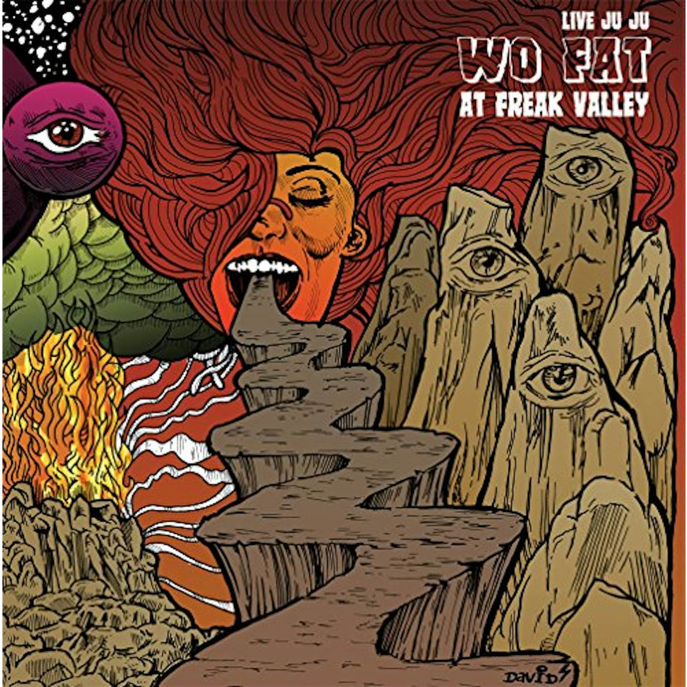 Live Juju: Wo Fat At Freak Valley Vinyl Record