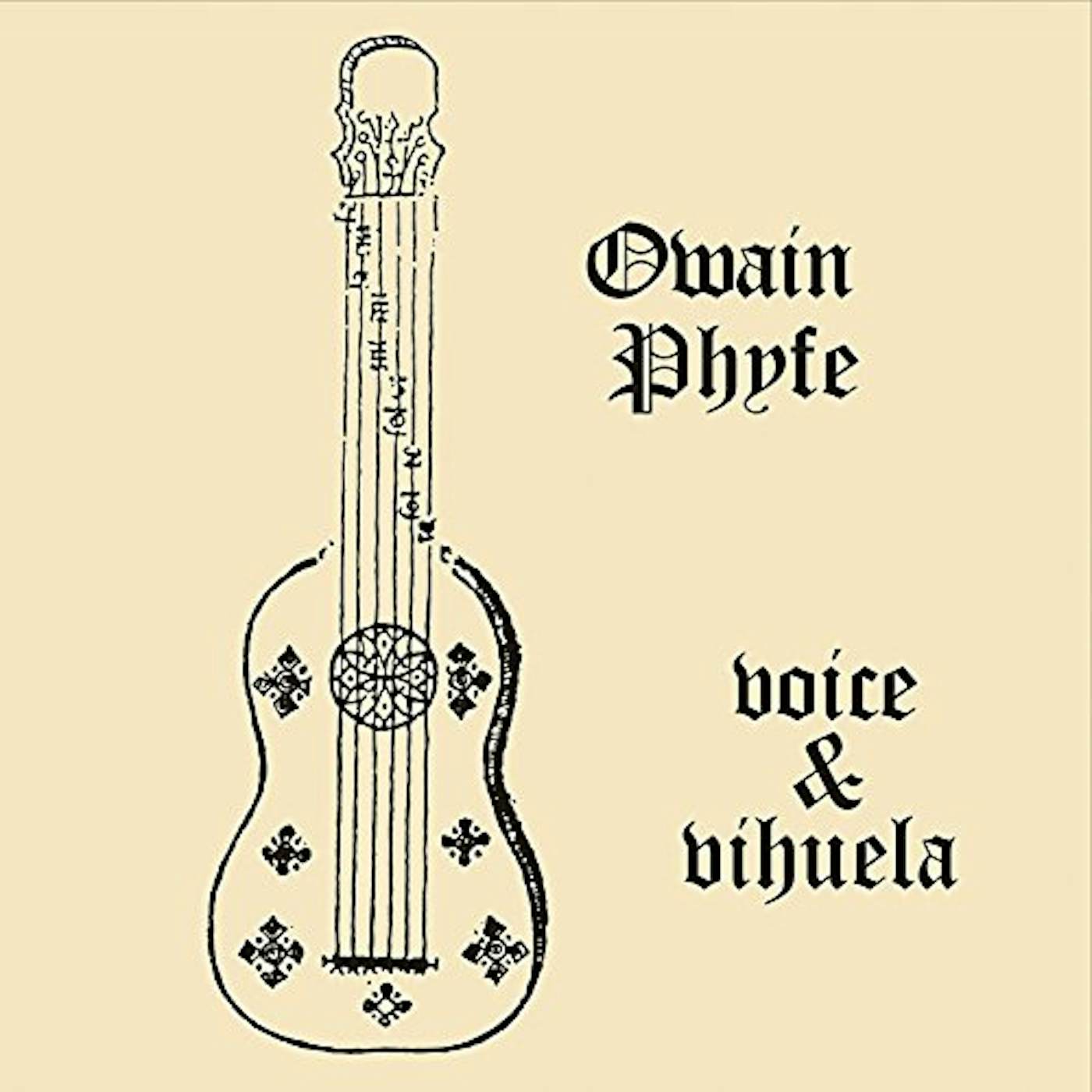 Owain Phyfe VOICE & VIHUELA CD