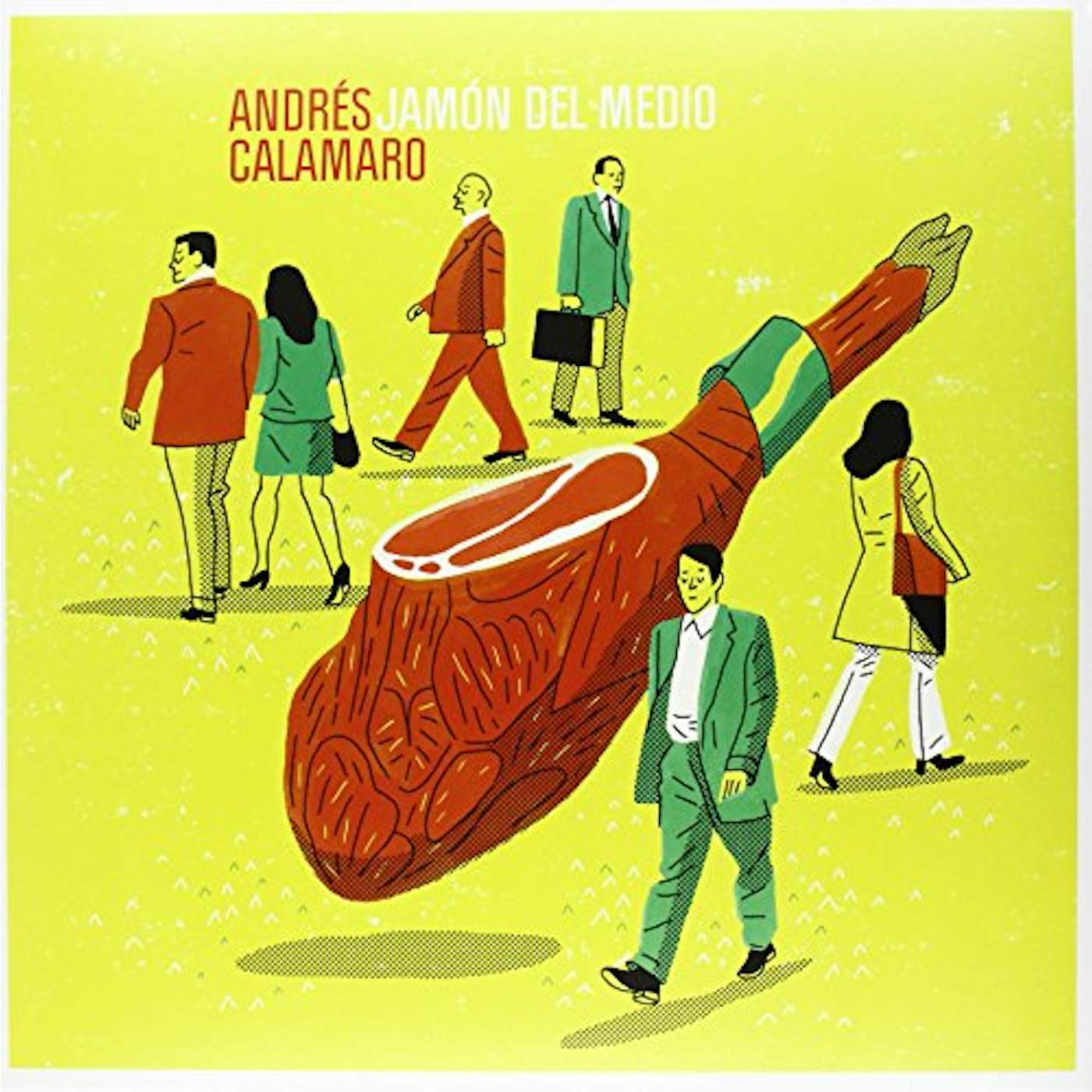 Andrés Calamaro JAMON DEL MEDIO Vinyl Record