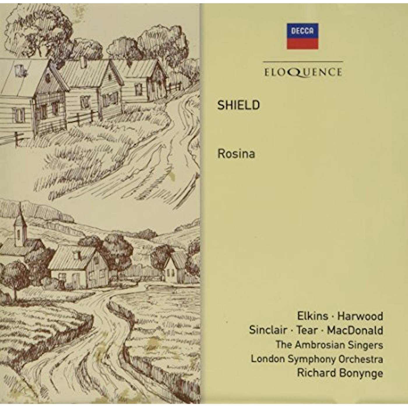 Richard Bonynge SHIELD: ROSINA CD