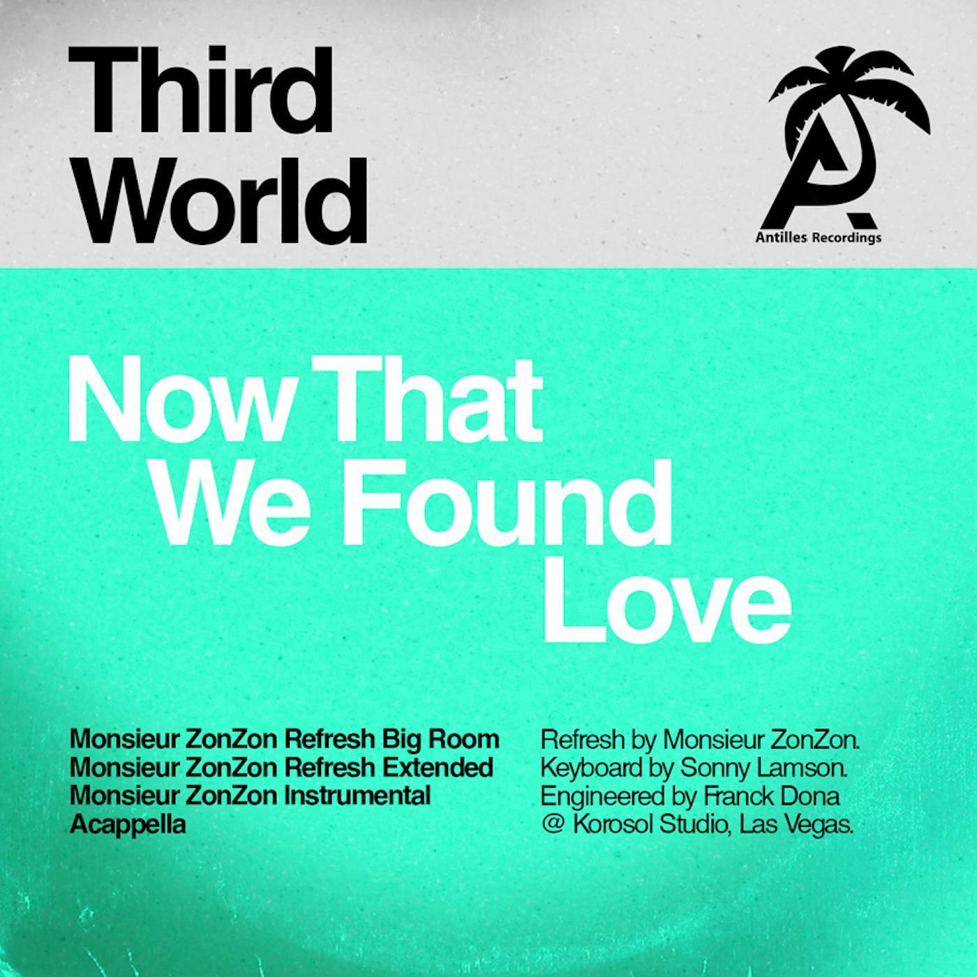 Third World NOW THAT WE FOUND LOVE (MONSIEUR ZONZON) CD