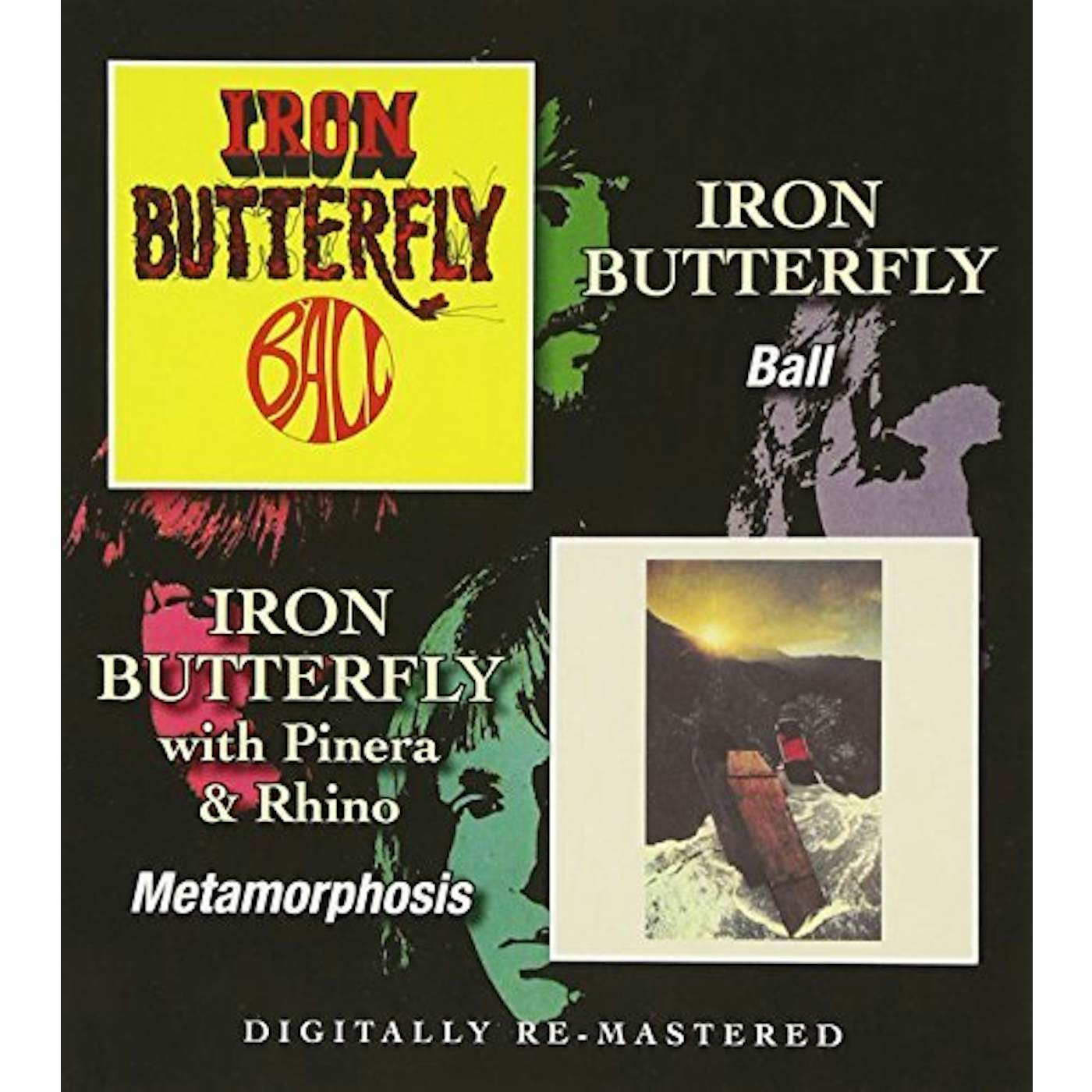 Iron Butterfly BALL / METAMORPHOSIS CD