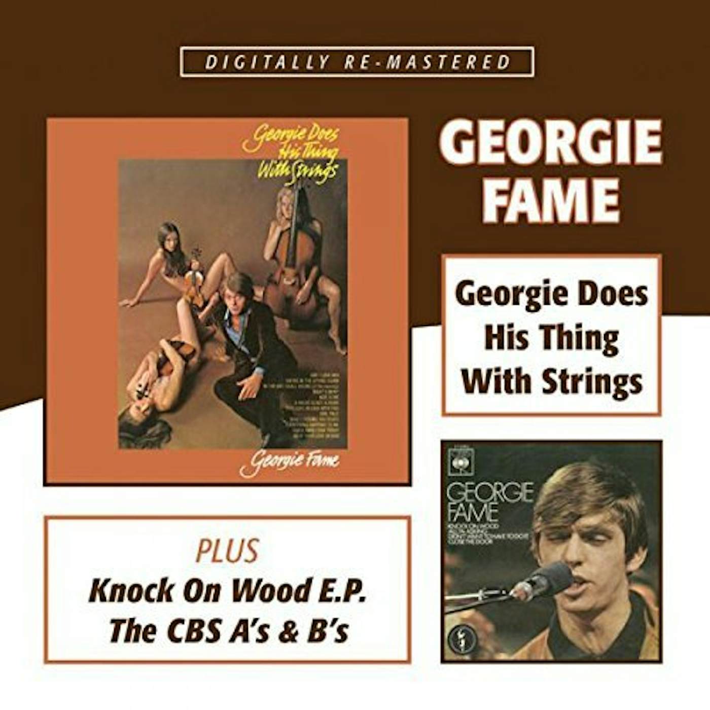 Georgie Fame GEORGIE DOES HIS THING WITH STRINGS / KNOCK ON WOO CD