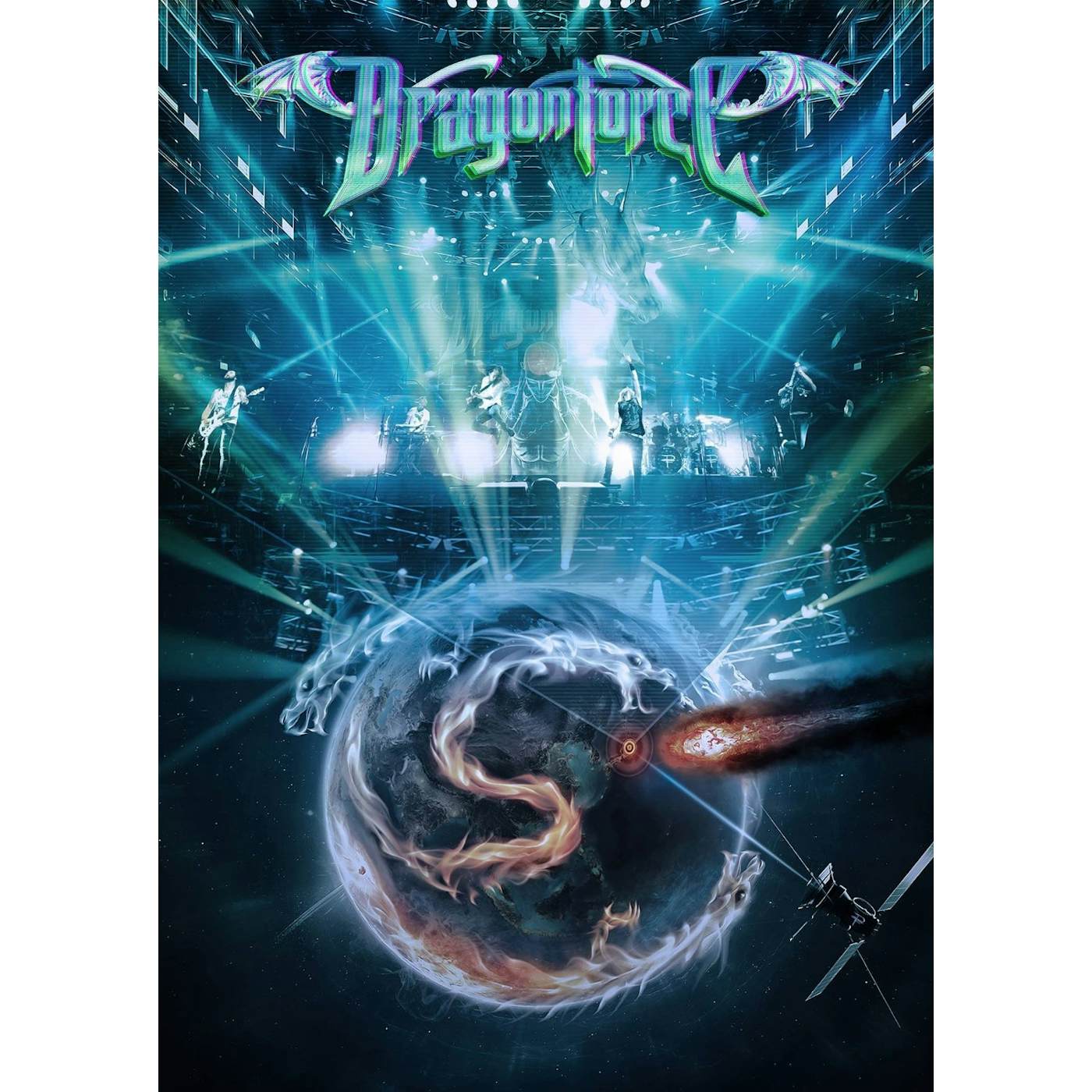 DragonForce IN THE LINE OF FIRE LARGER THAN LIFE DVD