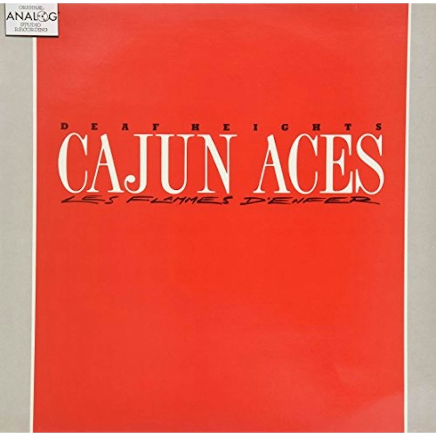 The Cajun Aces Les Flammes D'Enfer Vinyl Record
