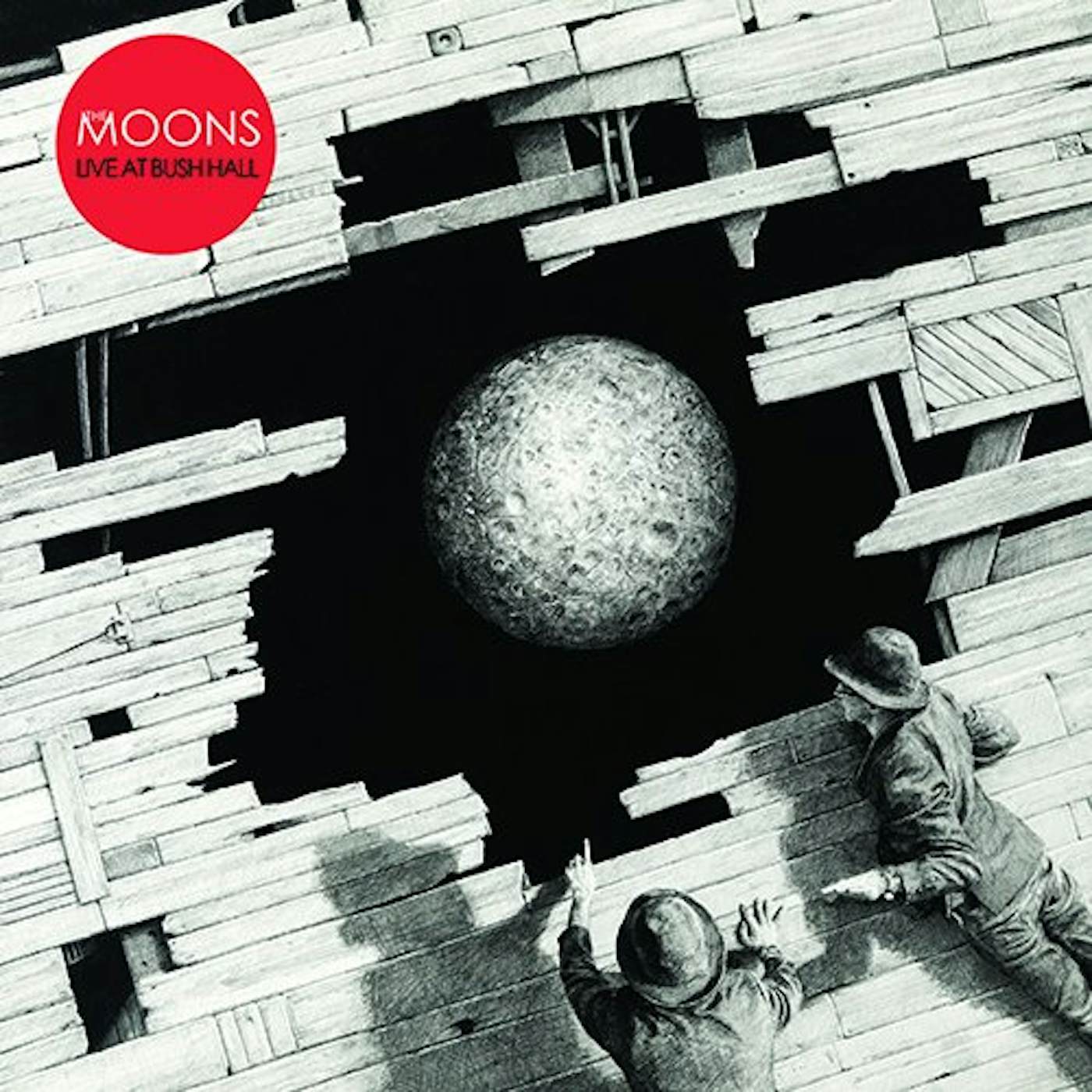 The Moons LIVE AT BUSH HALL Vinyl Record - Colored Vinyl, Limited Edition, 180 Gram Pressing, Red Vinyl