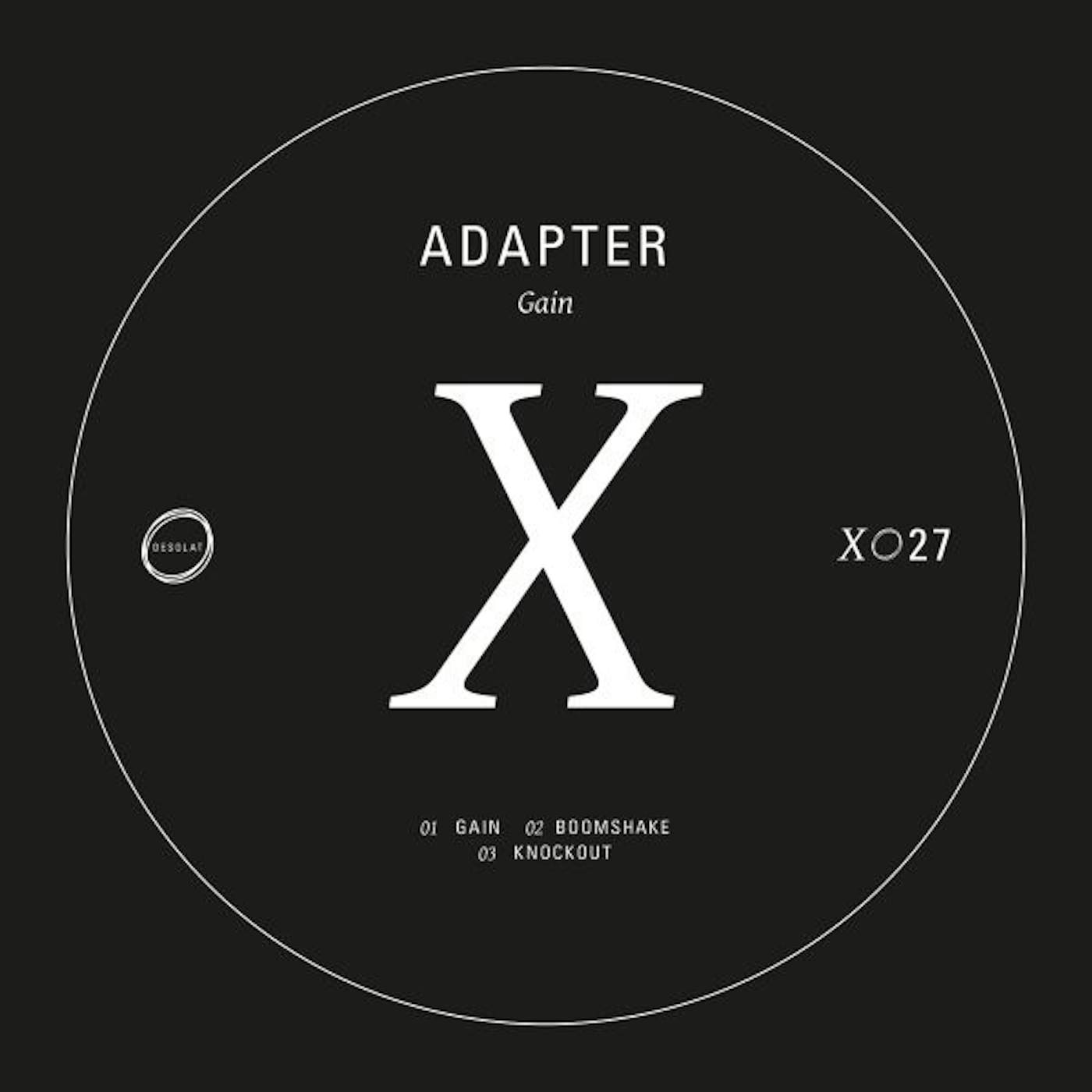 Adapter Gain Vinyl Record