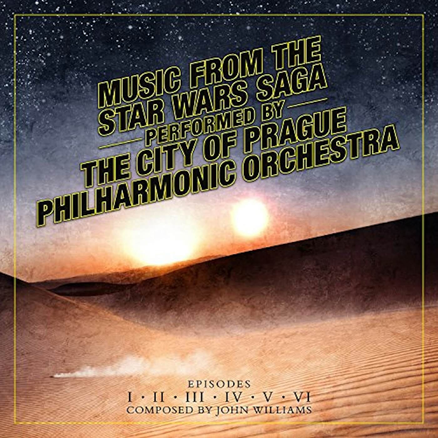 The City of Prague Philharmonic Orchestra MUSIC FROM THE STAR WARS SAGA CD