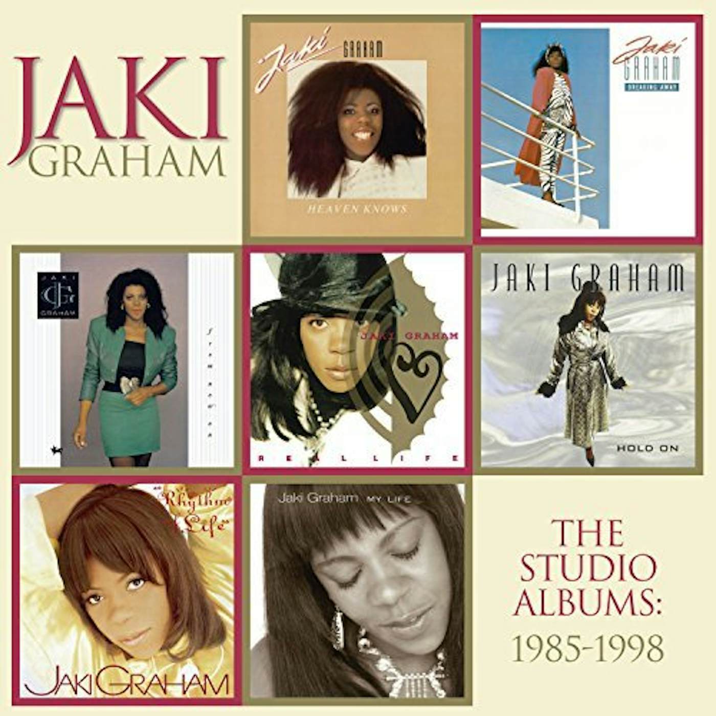 Jaki Graham STUDIO ALBUMS 1985-1998 CD