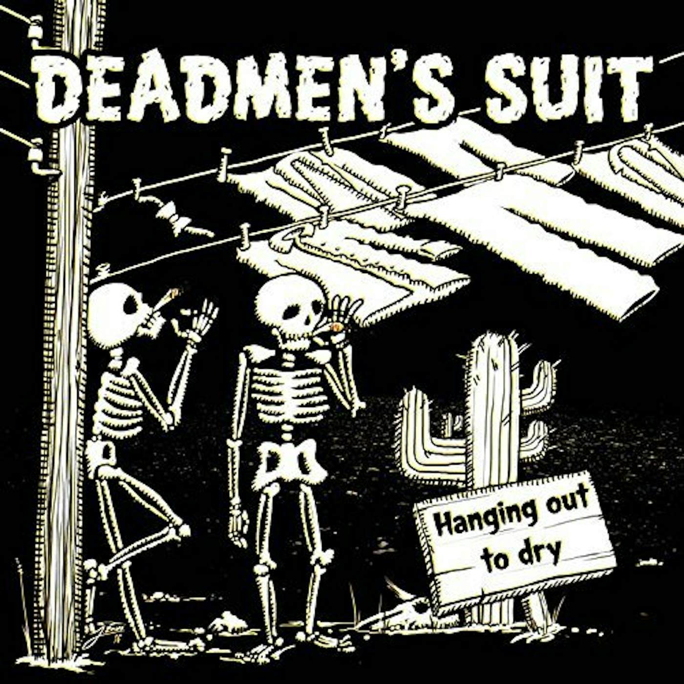 DEADMEN'S SUIT HANGING OUT TO DRY (TRANSPARENT RED VINYL) Vinyl Record