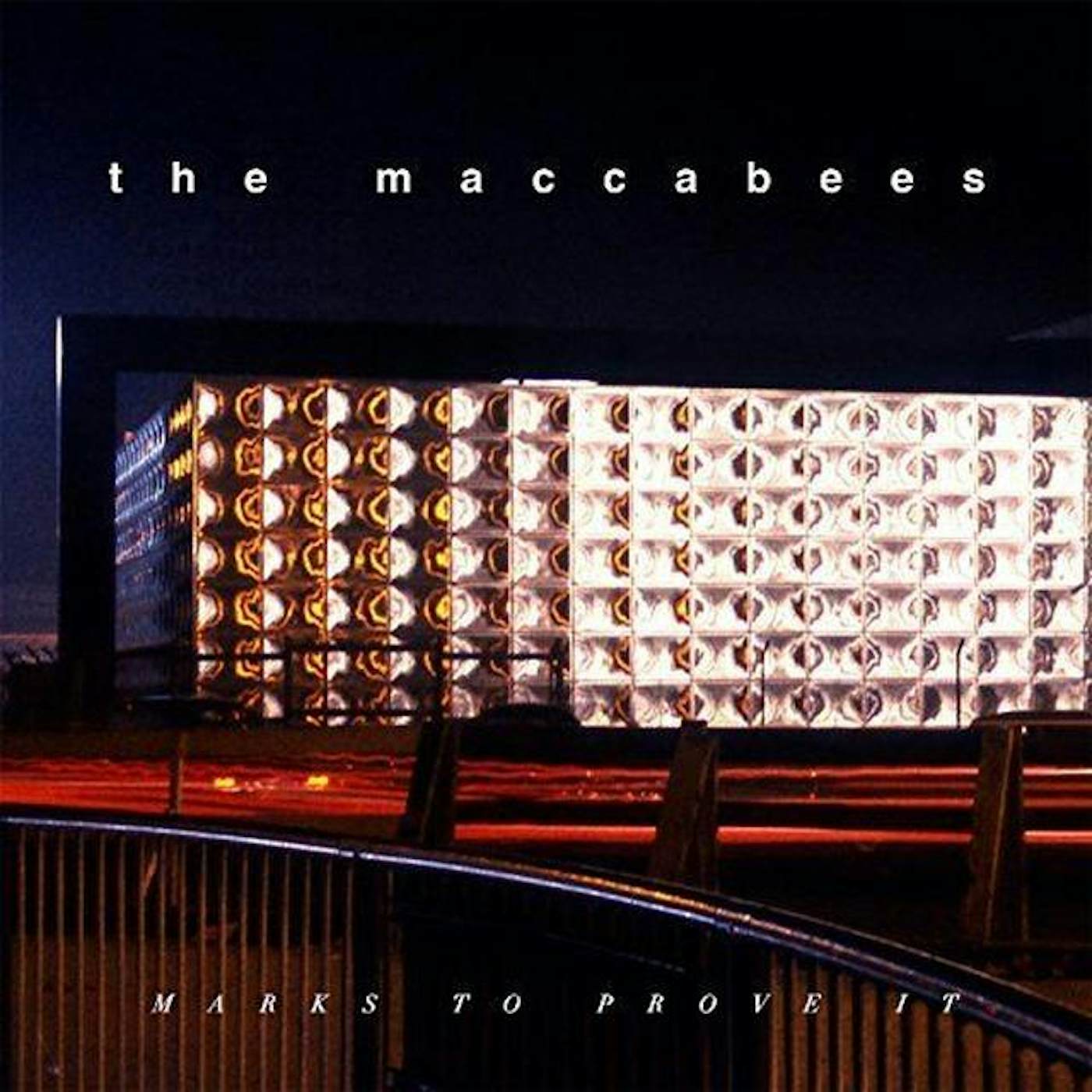 Maccabees MARKS TO PROVE IT(ORANGE VINYL) Vinyl Record - UK Release
