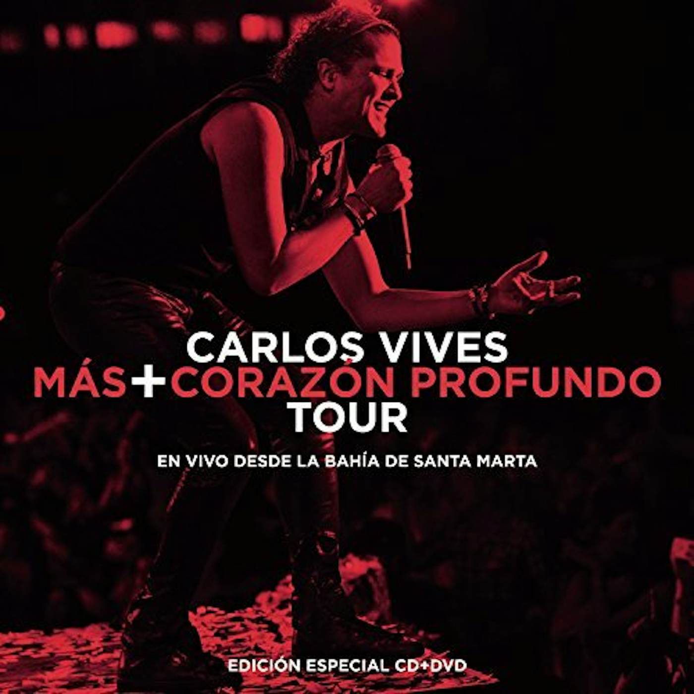 Carlos Vives MAS + CORAZON PROFUNDO TOUR: EN VIVO DESDE LA BAHI CD