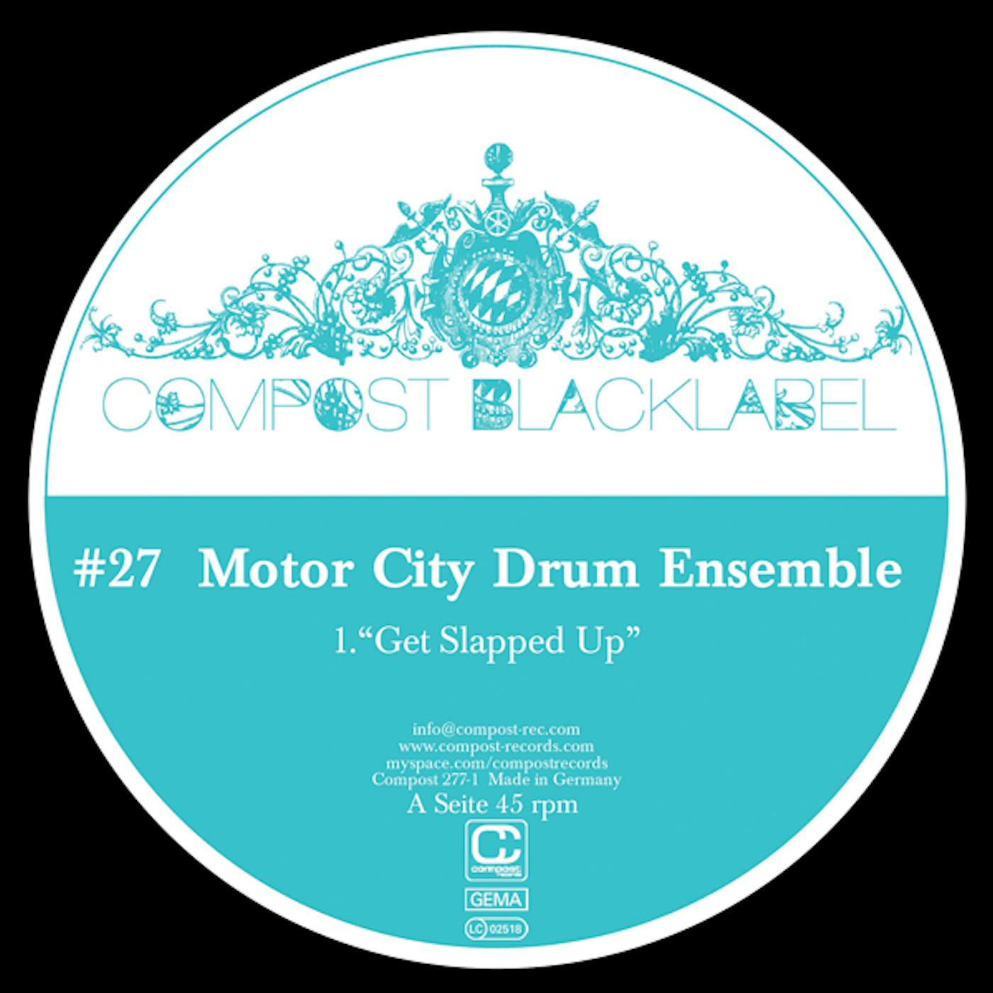 Motor City Drum Ensemble COMPOST BLACK LABEL 27 Vinyl Record
