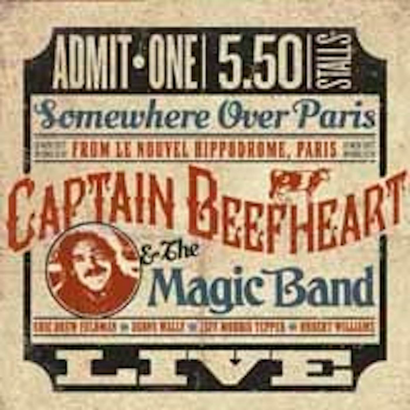Captain Beefheart & His Magic Band LE NOUVEL HIPPODROME PARIS 1977 Vinyl Record