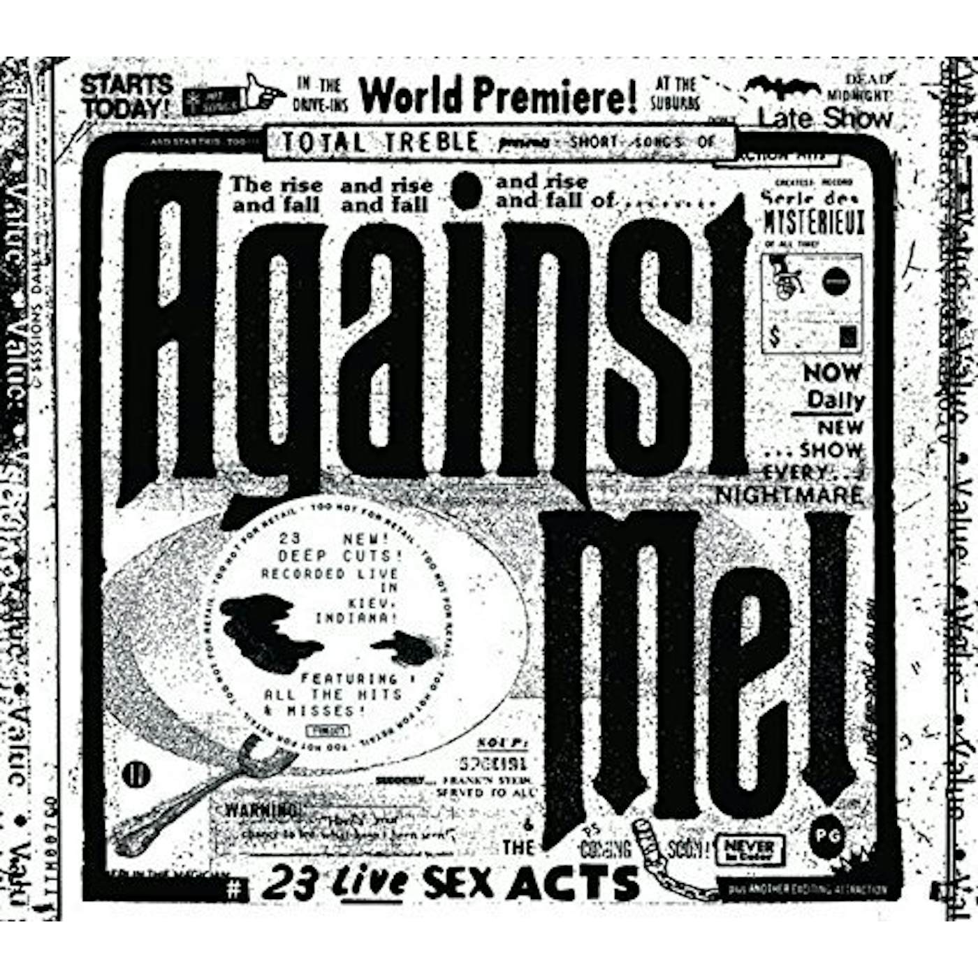 Against Me! 23 LIVE SEX ACTS CD
