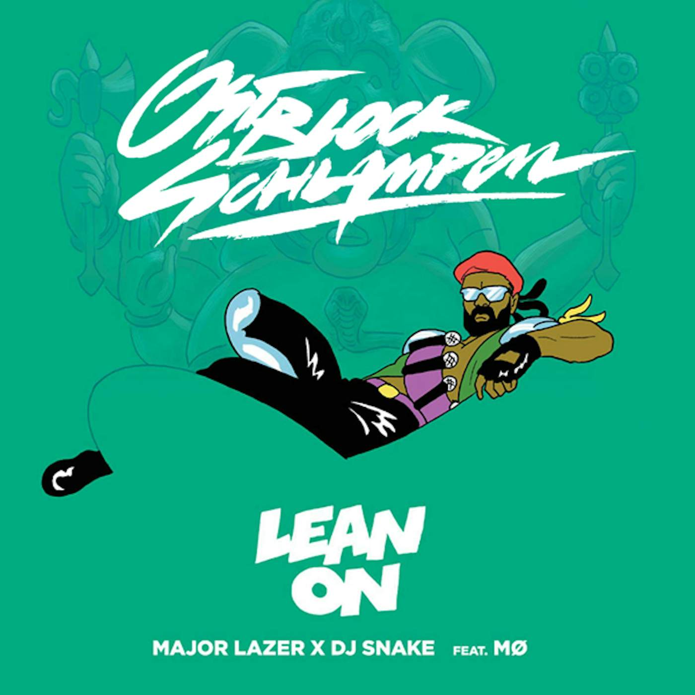 Major Lazer LEAN ON Vinyl Record - UK Release