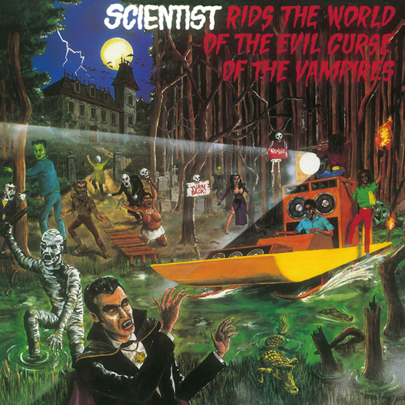 Scientist RIDS THE WORLD OF THE EVIL CURSE OF THE VAMPIRES CD