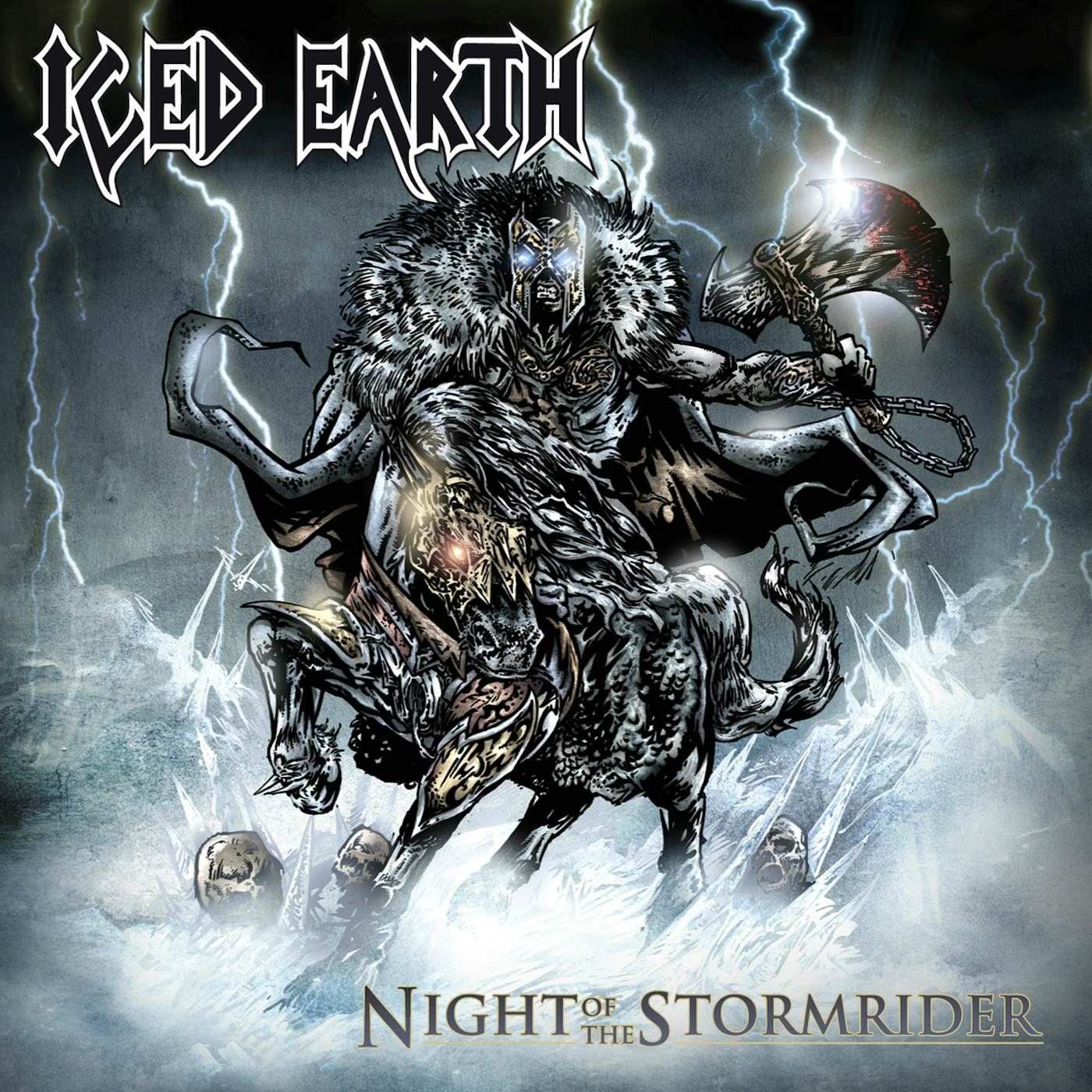 Iced Earth Night Of The Stormrider Vinyl Record