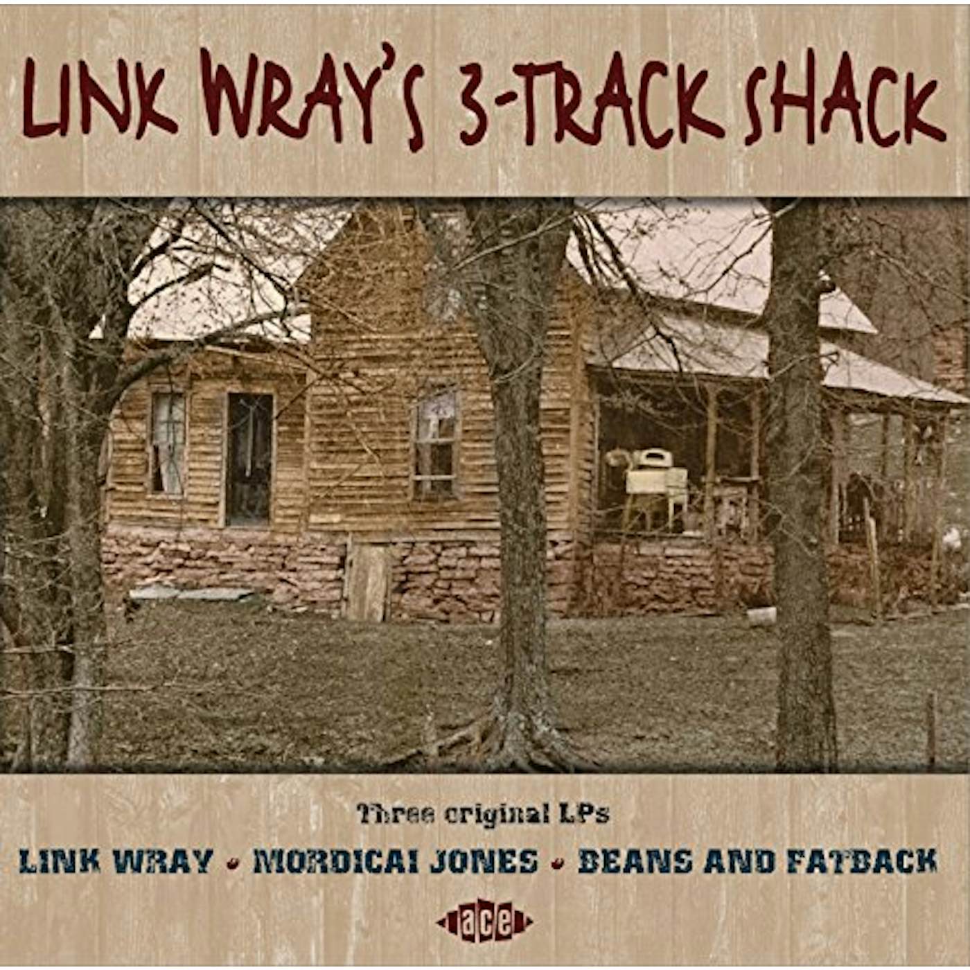 LINK WRAY'S 3-TRACK SHACK CD