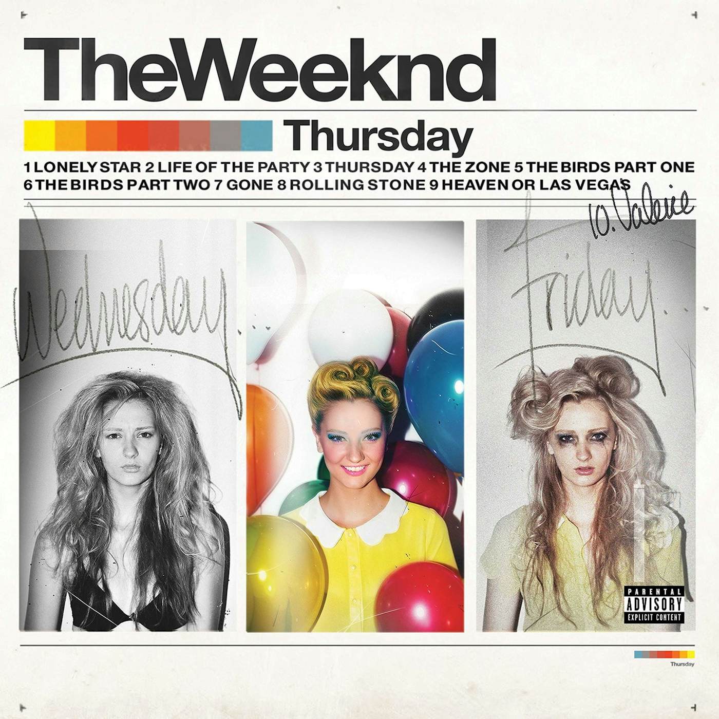 The Weeknd Thursday Vinyl Record