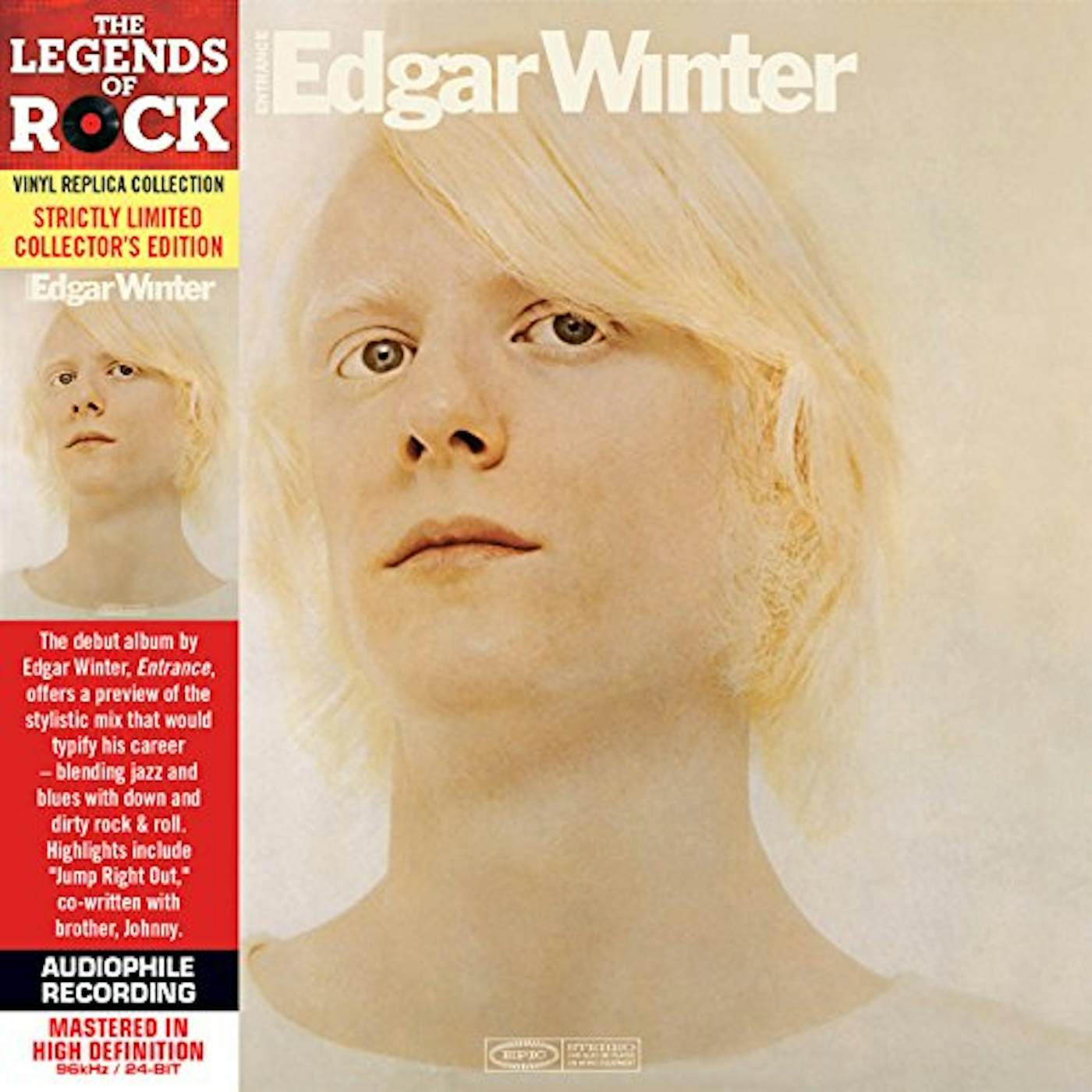 Edgar Winter ENTRANCE CD