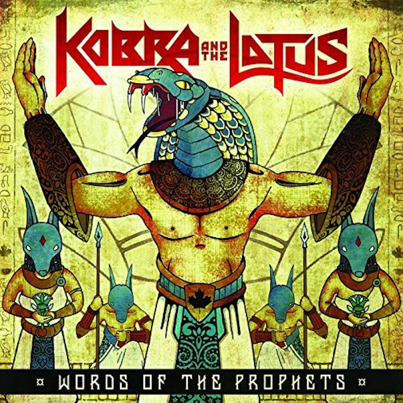 Kobra And The Lotus WORDS OF THE PROPHETS CD