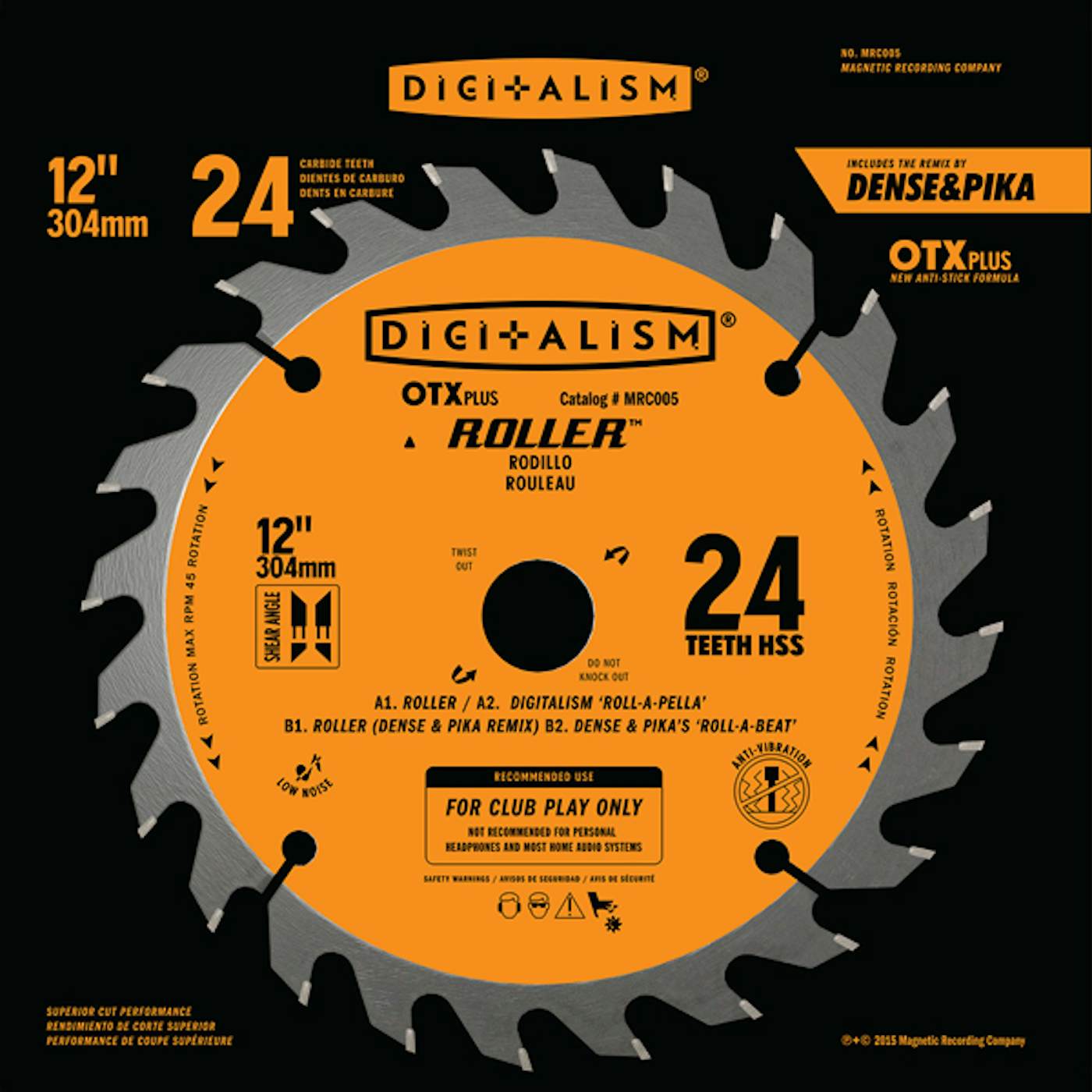 Digitalism Roller Vinyl Record