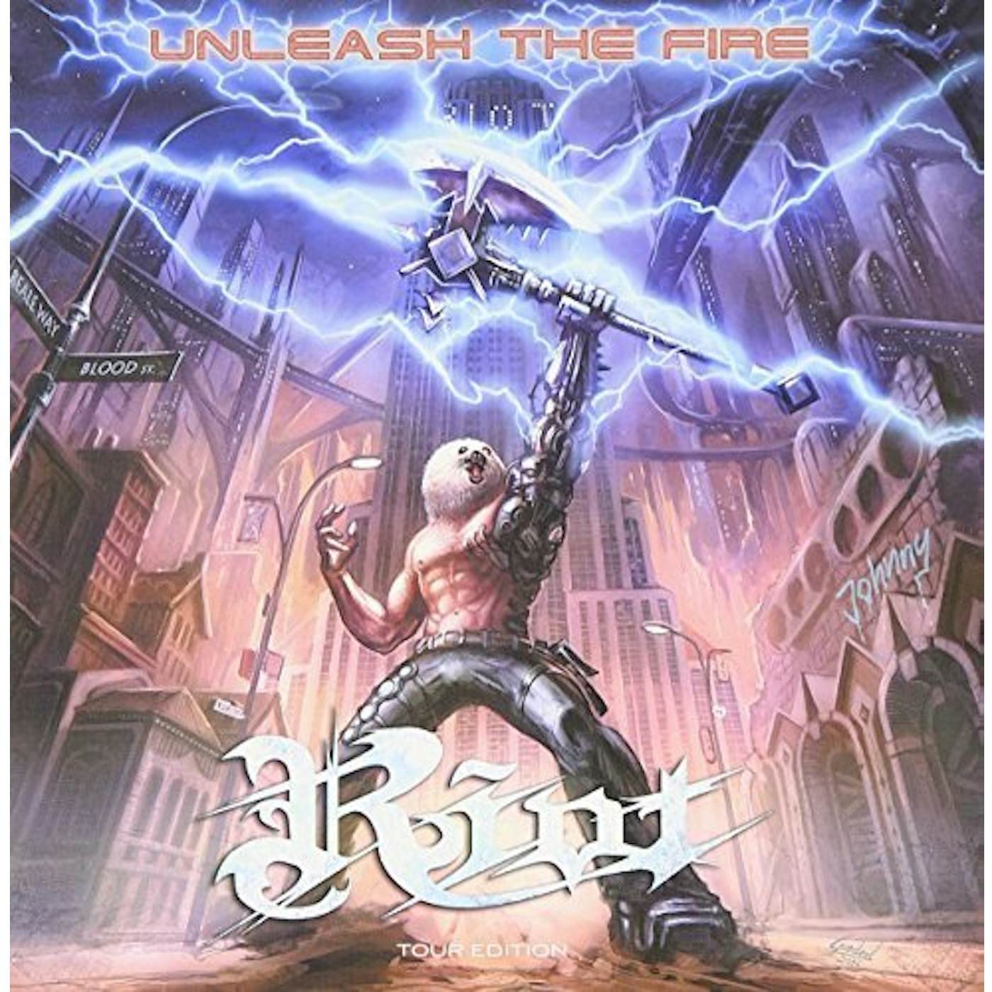 Riot UNLEASH THE FIRE CD