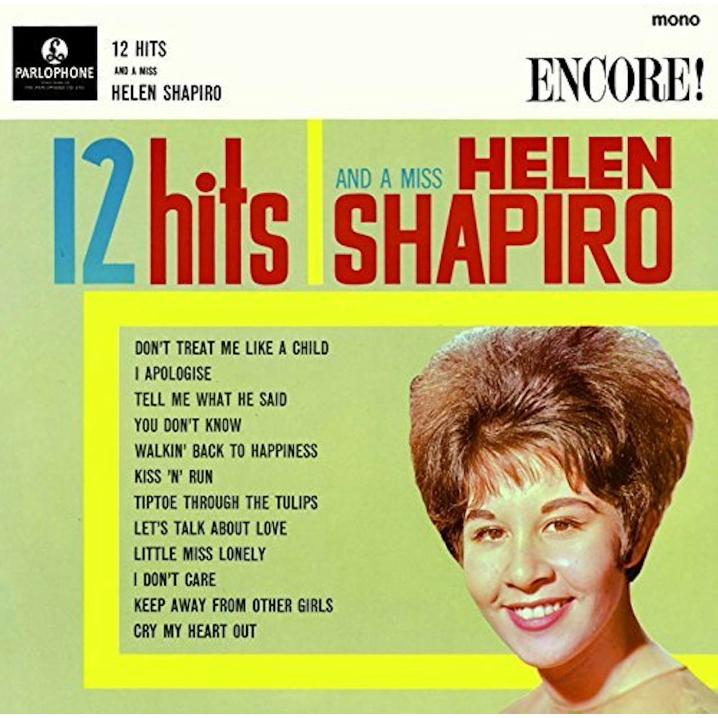 Helen Shapiro 12 HITS & A MISS CD