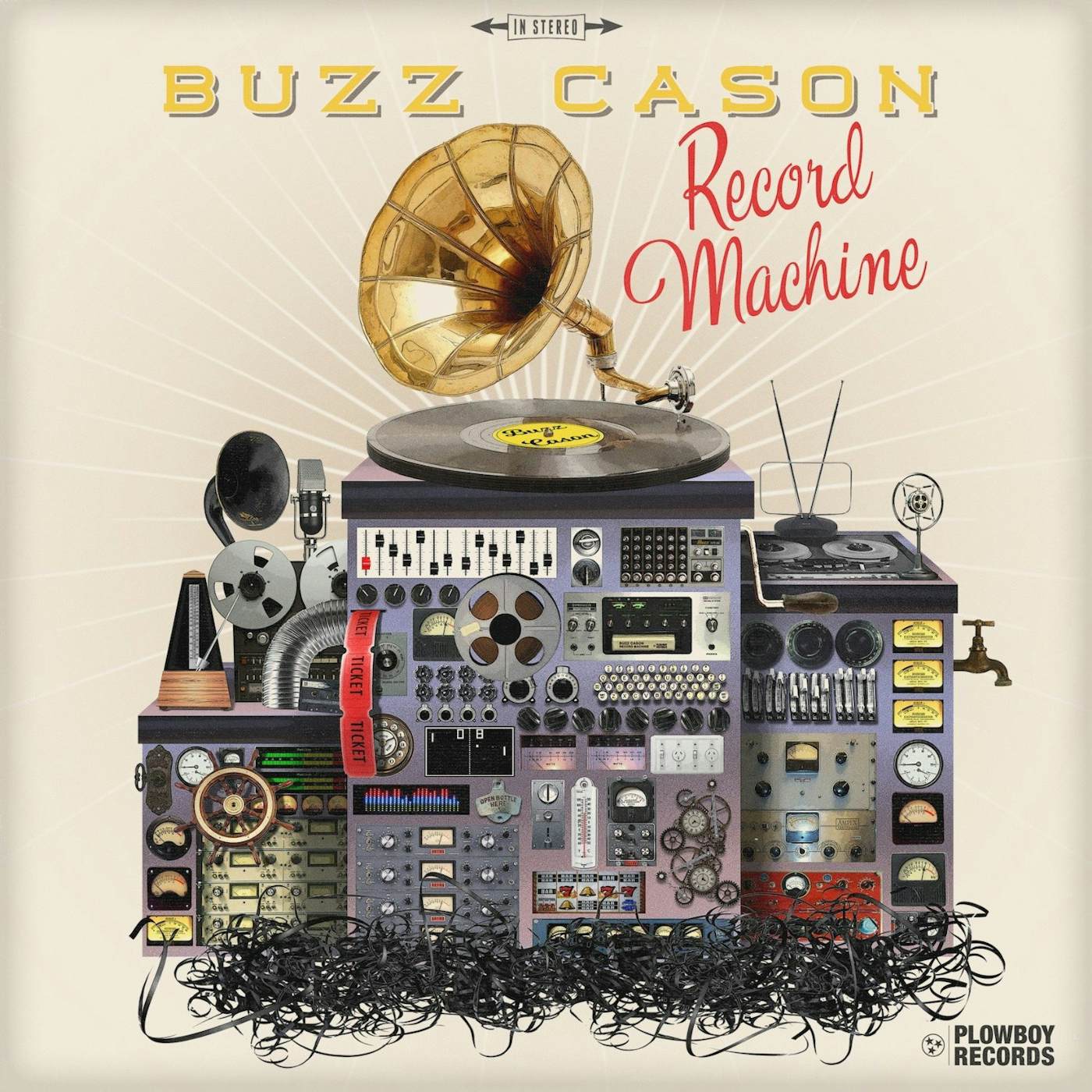 Buzz Cason RECORD MACHINE CD
