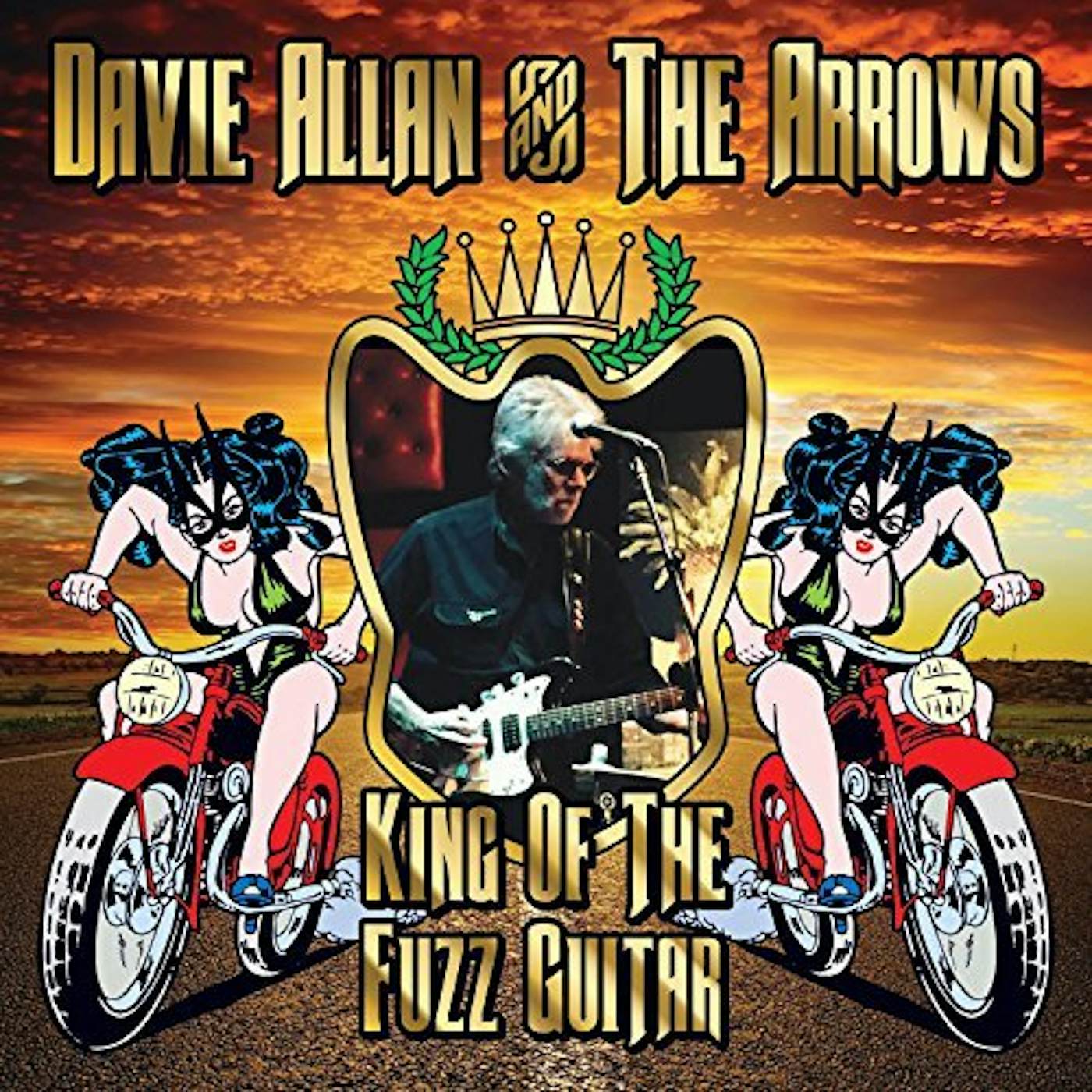 Davie Allan & The Arrows KING OF THE FUZZ GUITAR CD