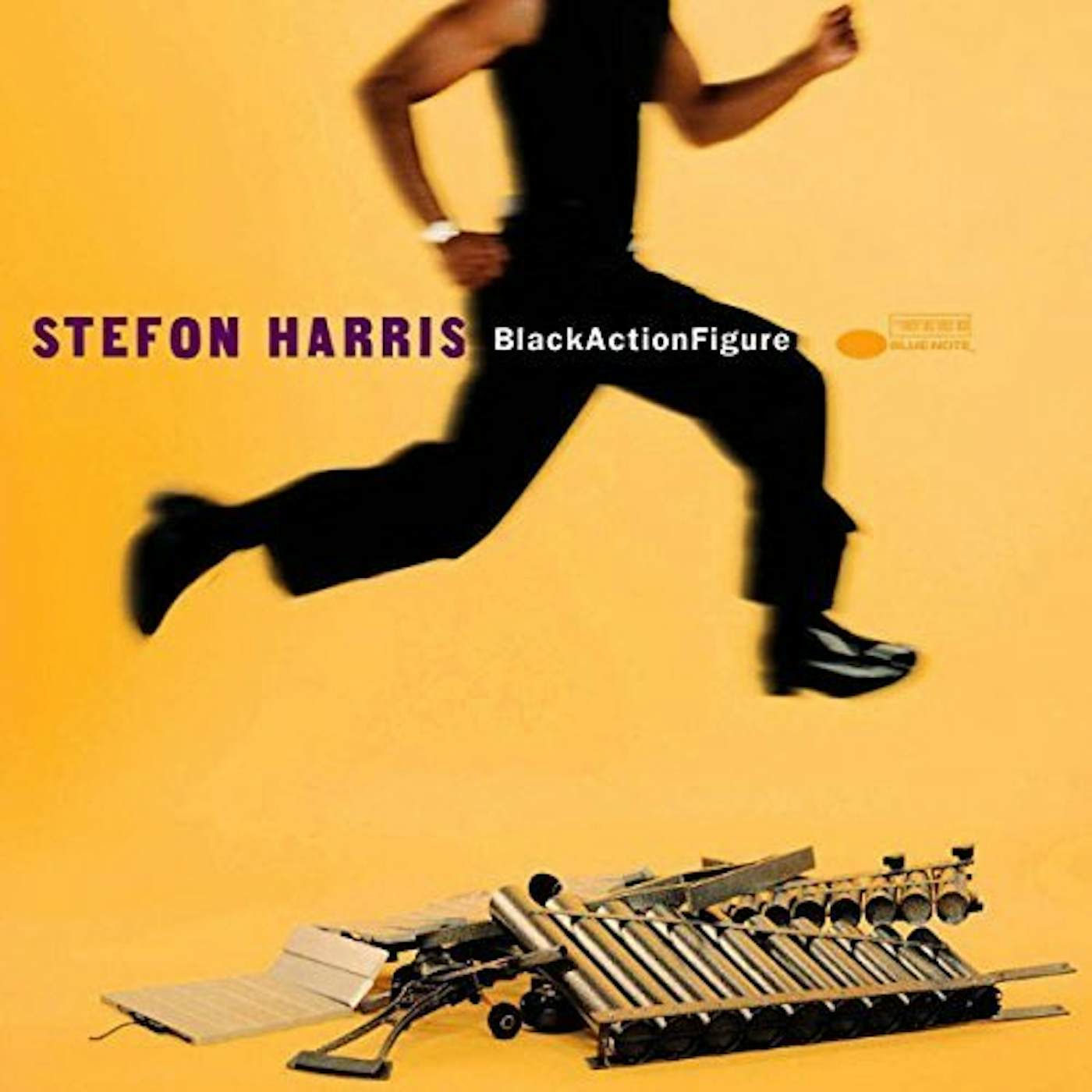 Stefon Harris Black Action Figure Vinyl Record