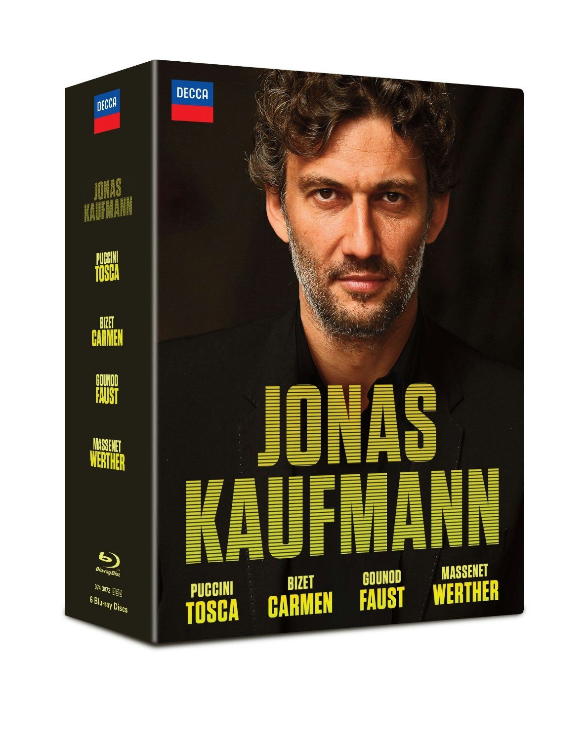 JONAS KAUFMANN: CARMEN - TOSCA - FAUST - WERTHER Blu-ray