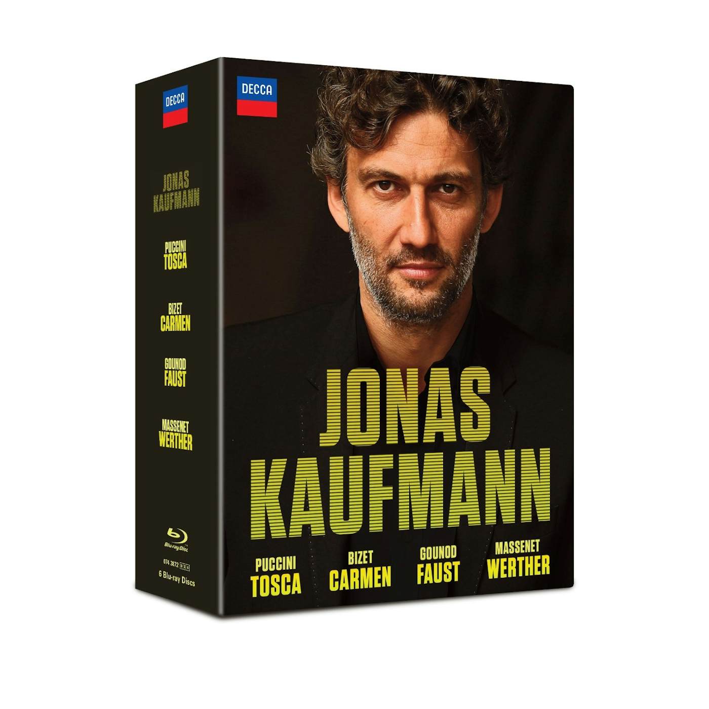 JONAS KAUFMANN: CARMEN - TOSCA - FAUST - WERTHER Blu-ray