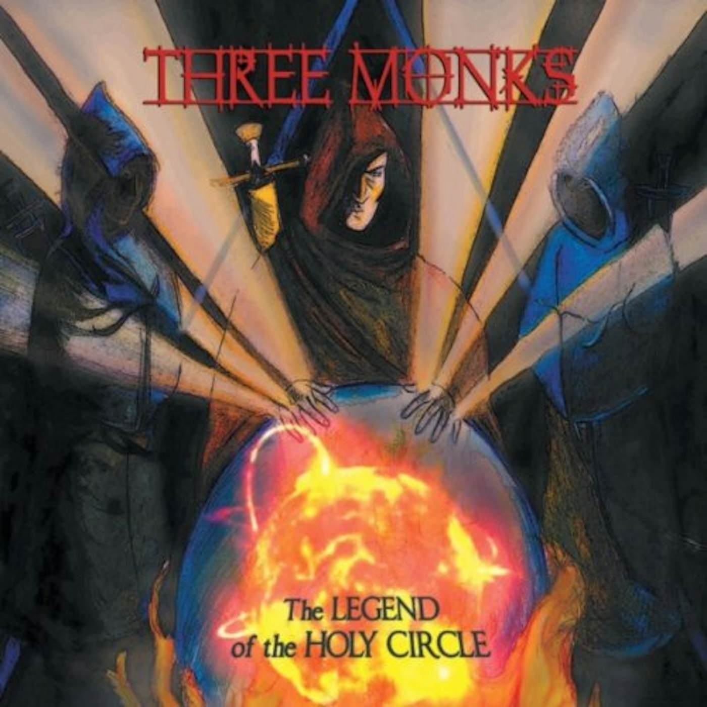 Three Monks LEGEND OF THE HOLY CIRCLE Vinyl Record