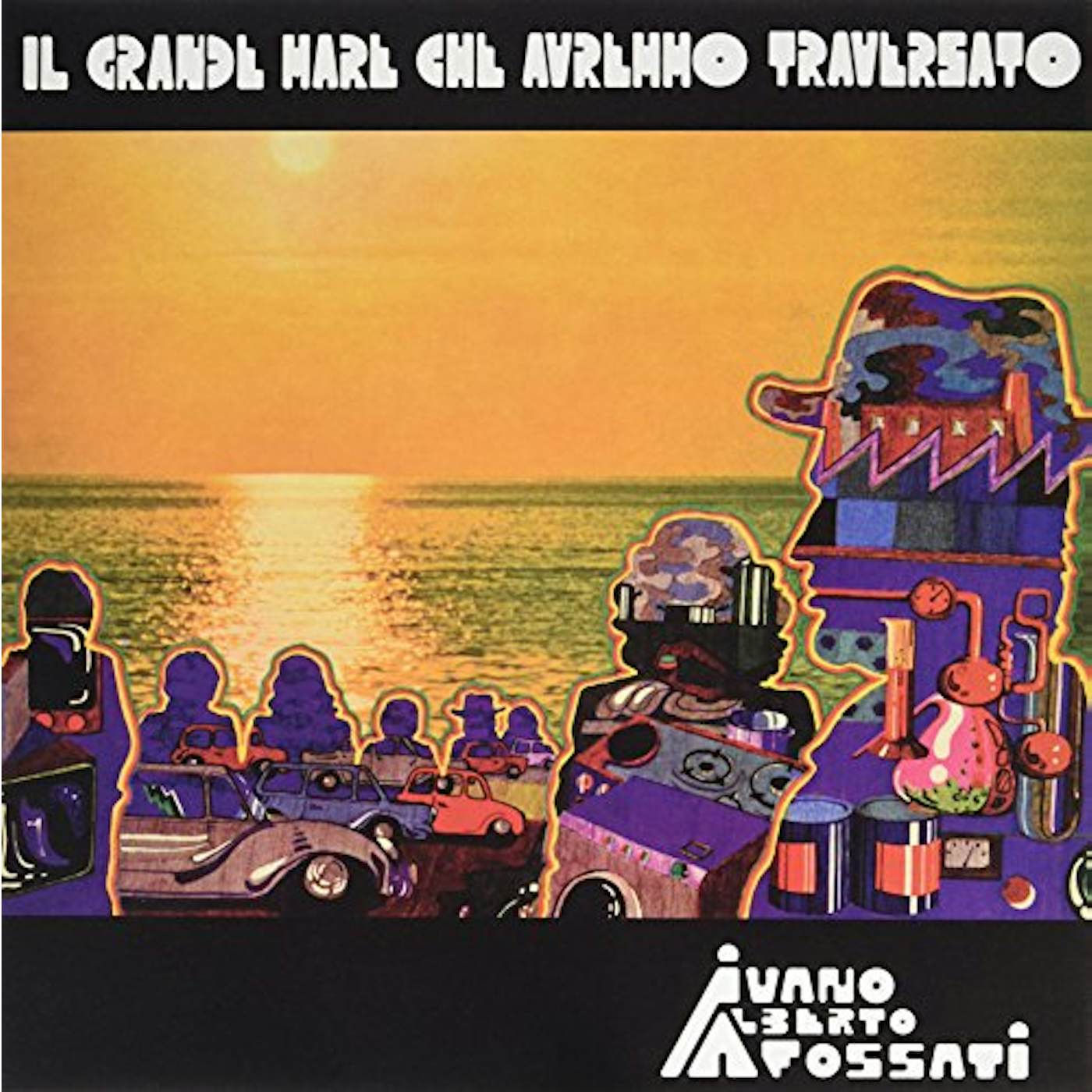 Ivano Fossati IL GRANDE MARE CHE AVREMMO Vinyl Record