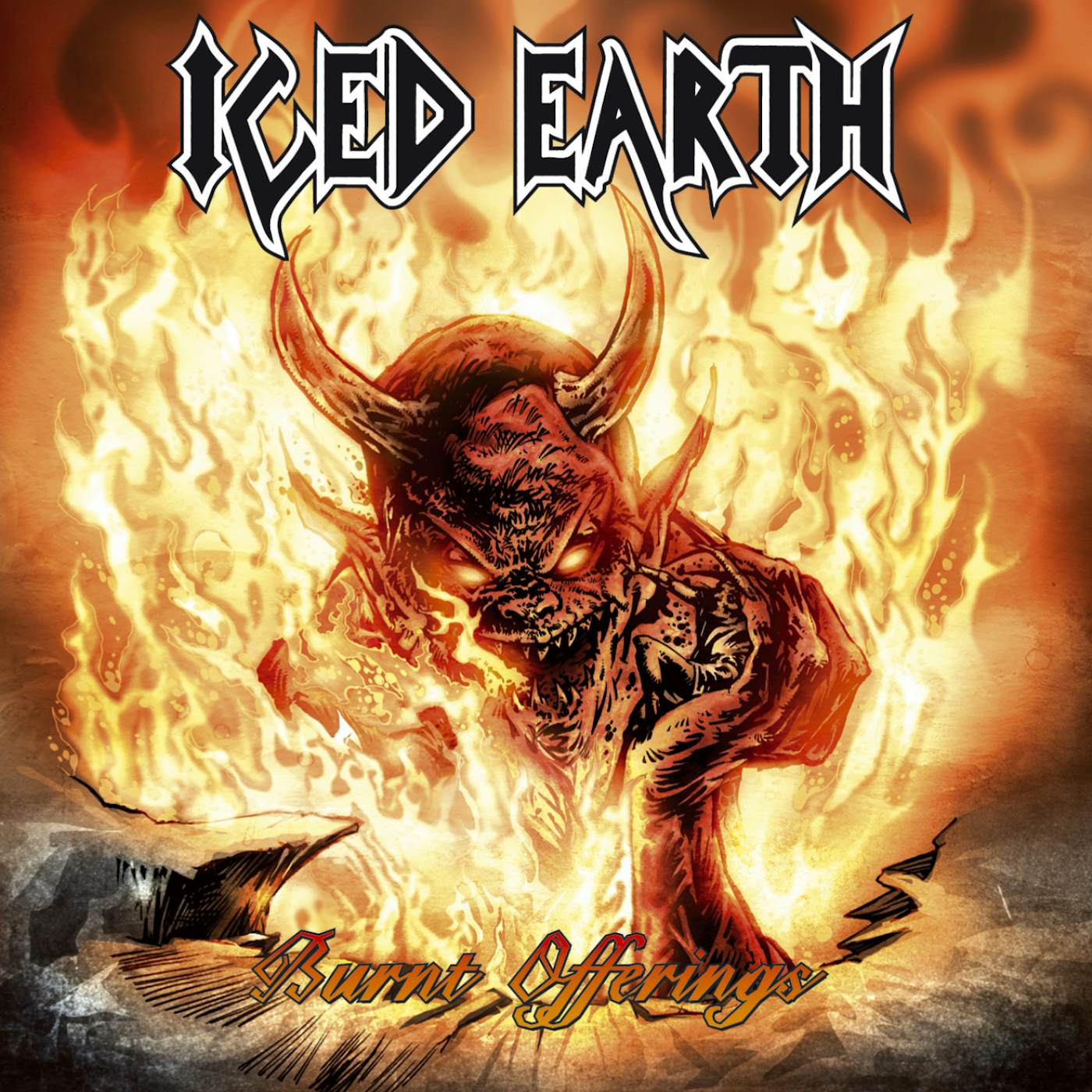 Iced Earth Burnt Offerings Vinyl Record
